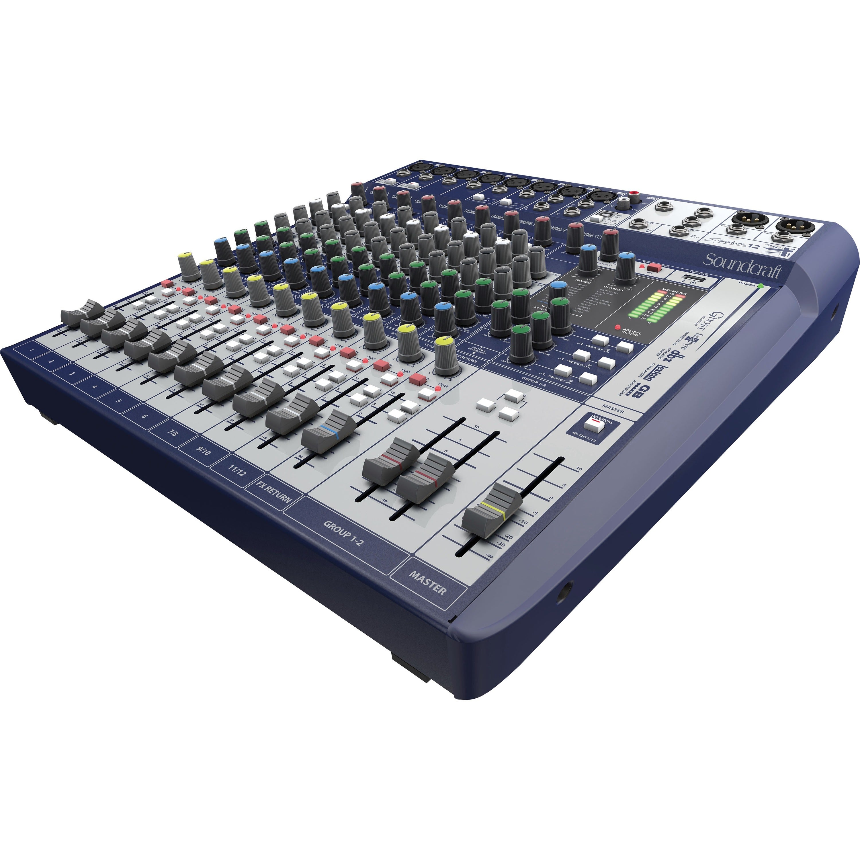 Soundcraft Signature 12 Audio Mixer, 12.48 lb