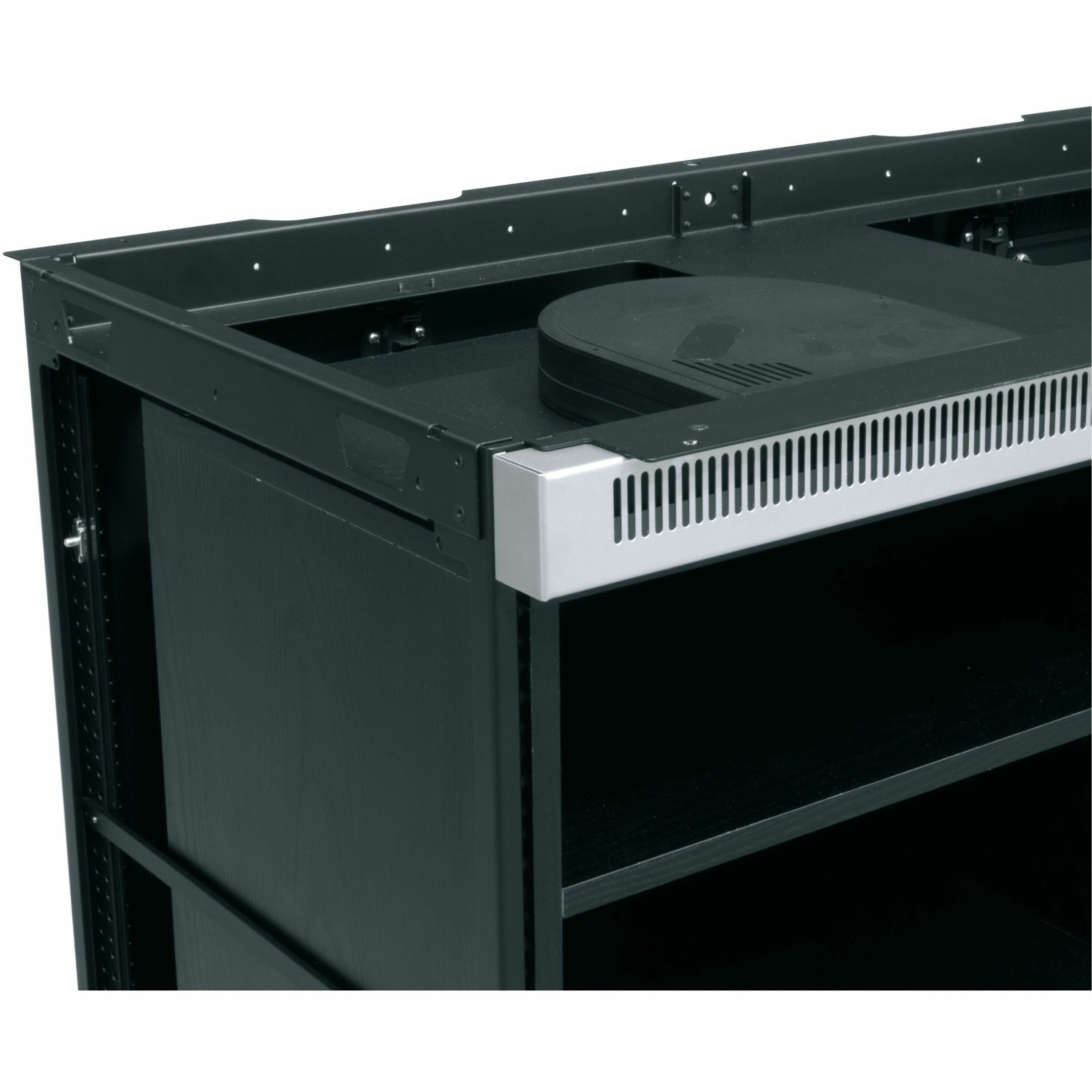 Legrand Middle Atlantic C5 Series Credenza 3-Bay Air Vent - Black