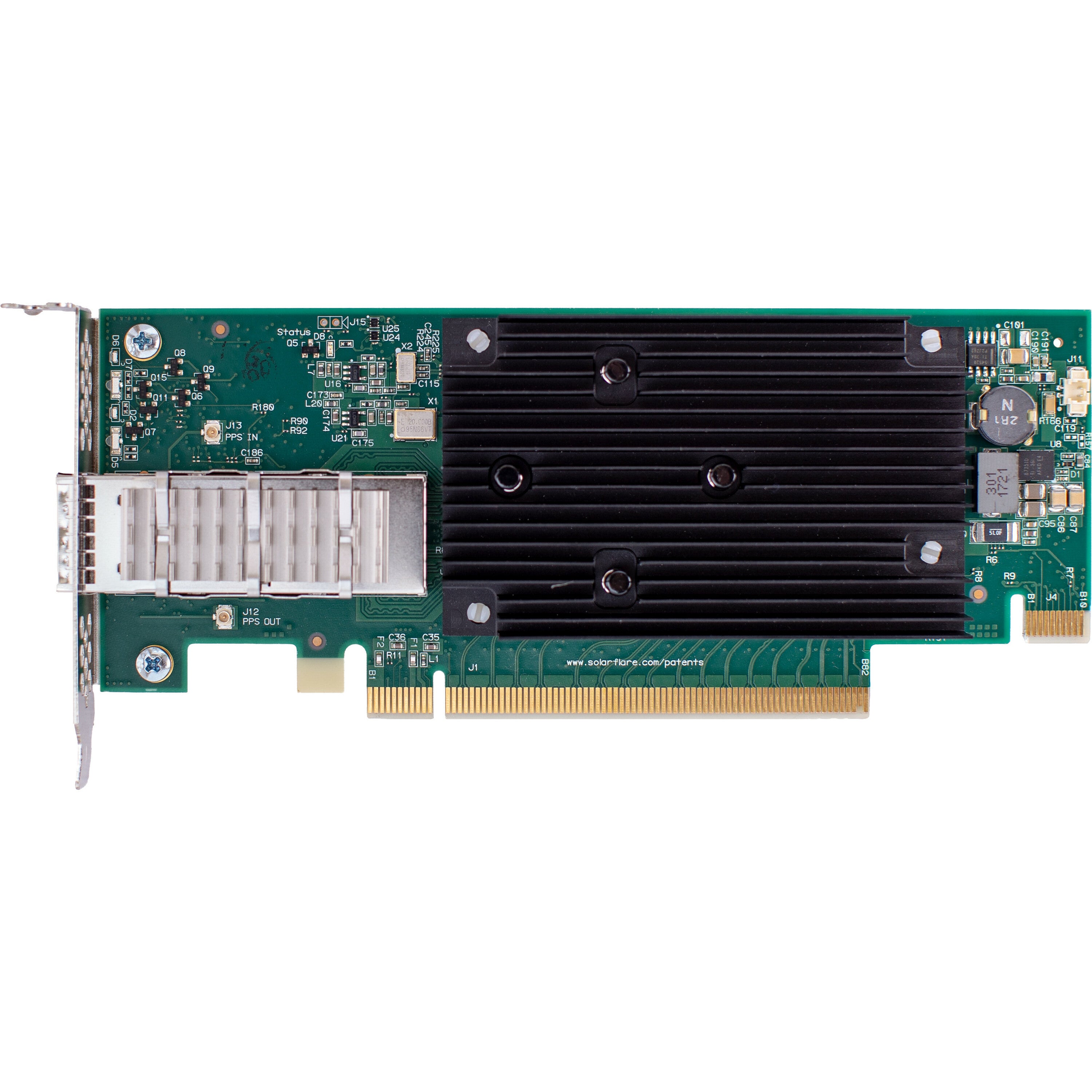 Advanced Xilinx XtremeScale X2541 100Gigabit Ethernet Card, 100GBase-X