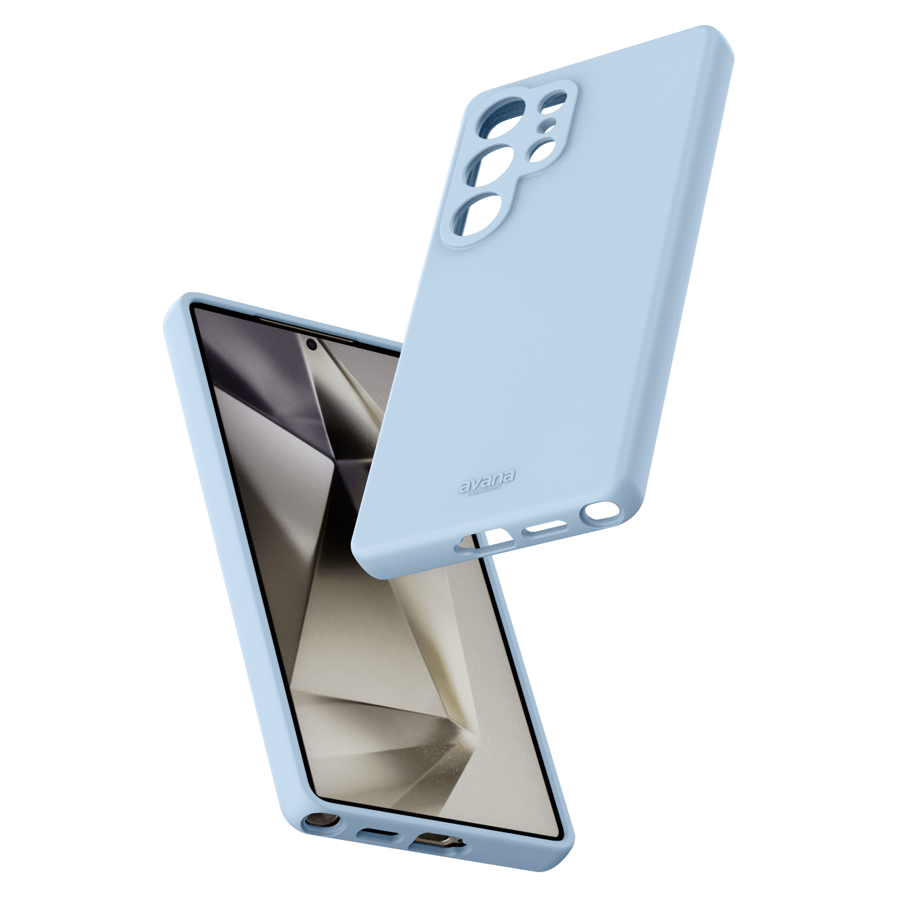 Avana - Velvet Magsafe Case For Samsung Galaxy S25 Ultra - Sky