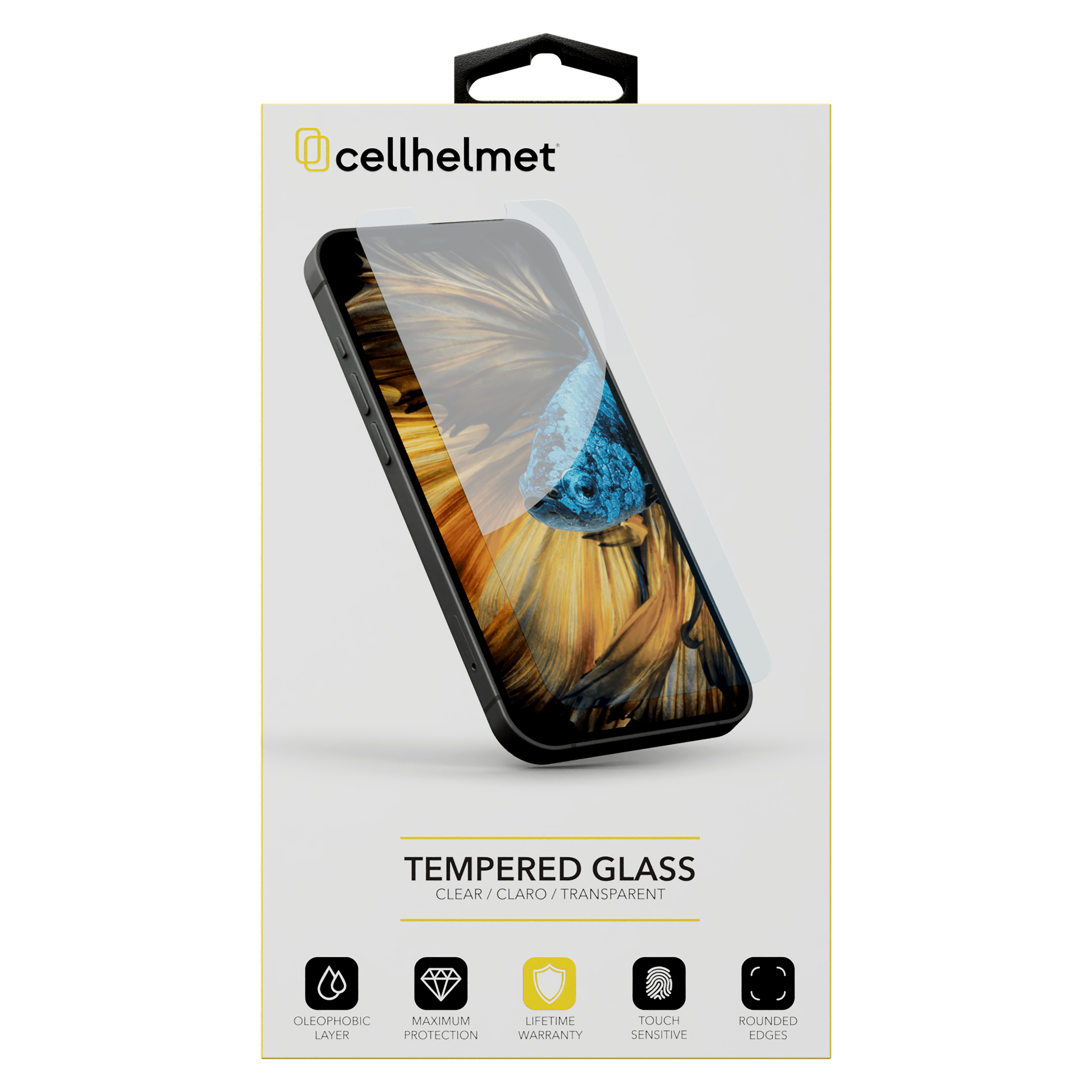 Cellhelmet - Tempered Glass Screen Protector For Google Pixel 8a - Clear