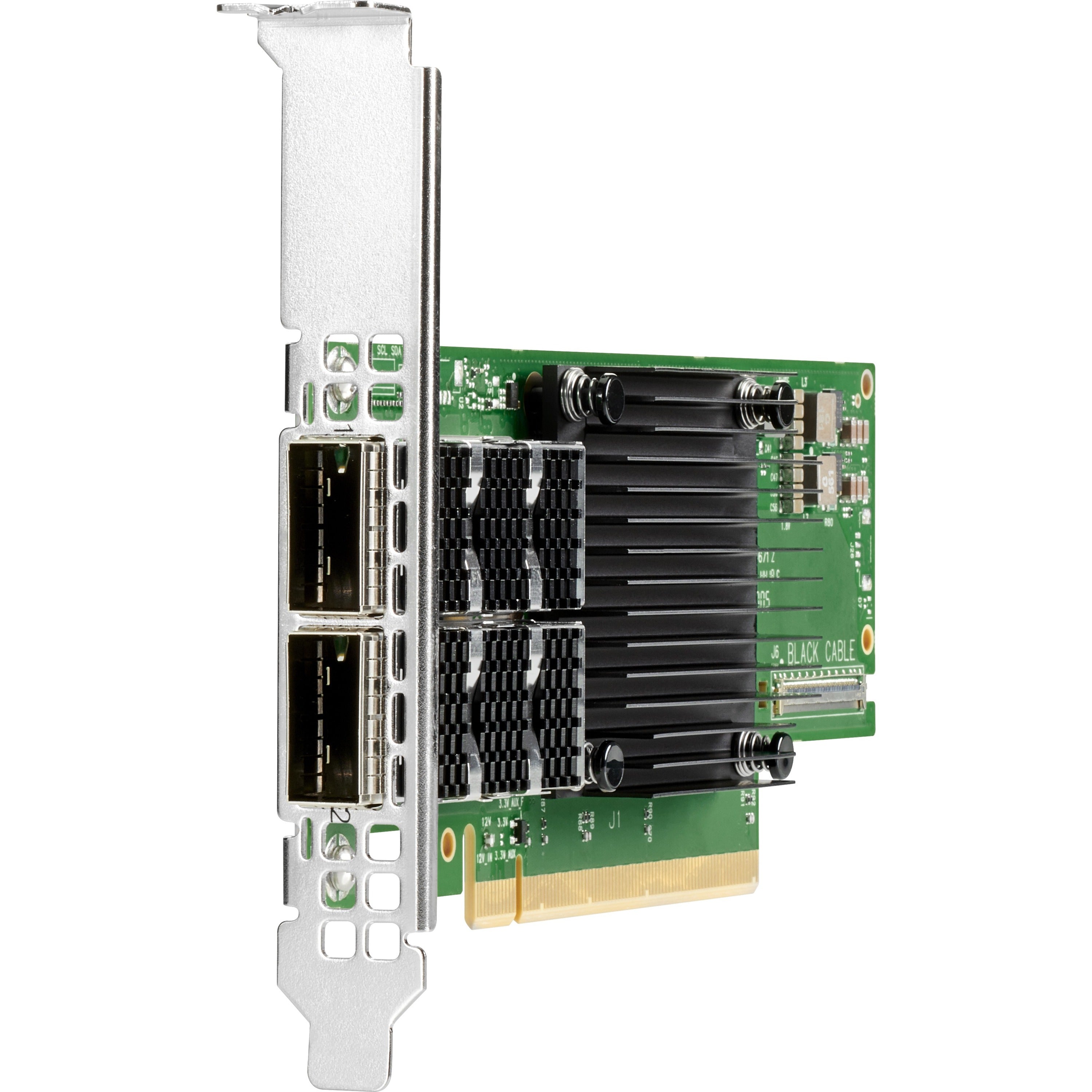 Hewlett Packard HPE MCX653106A-ECAT Infiniband/Ethernet Host Bus Adapter, P23666-B21