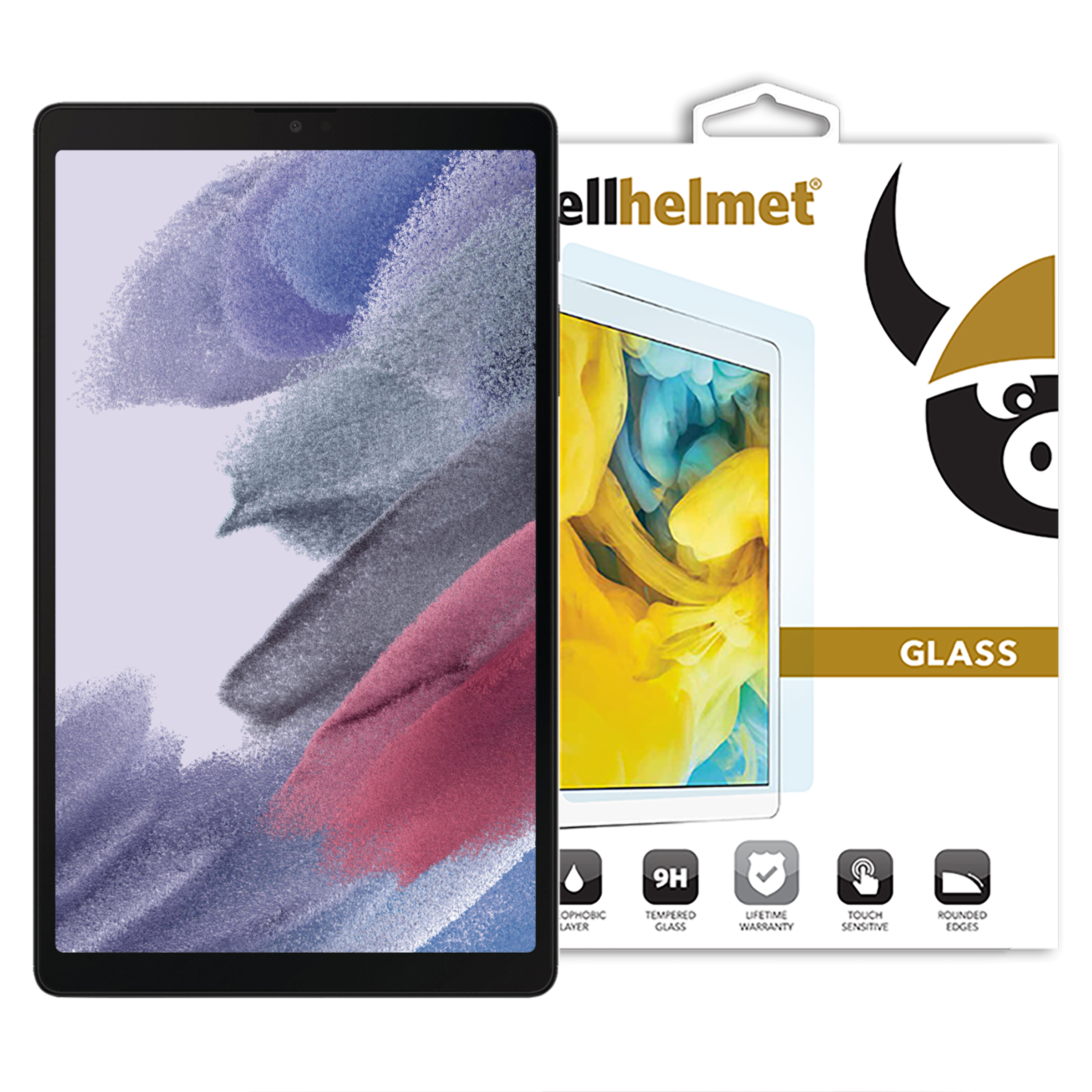 Cellhelmet - Tempered Glass Screen Protector For Samsung Galaxy Tab A7 Lite - Clear