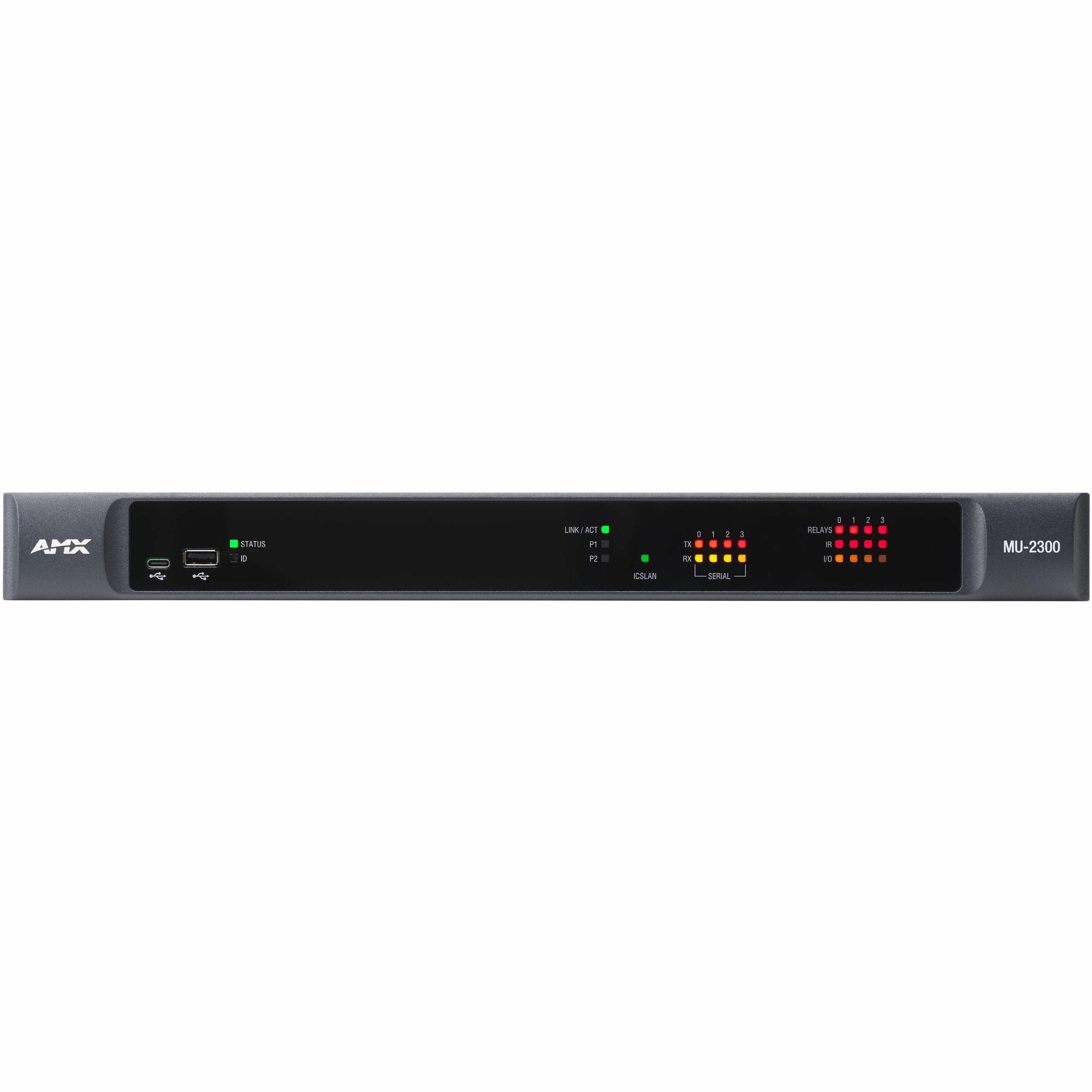 Harman AMX MUSE Controller with 4 Serial, 4 IR, 4 IO, 4 Relay and ICSLan Port