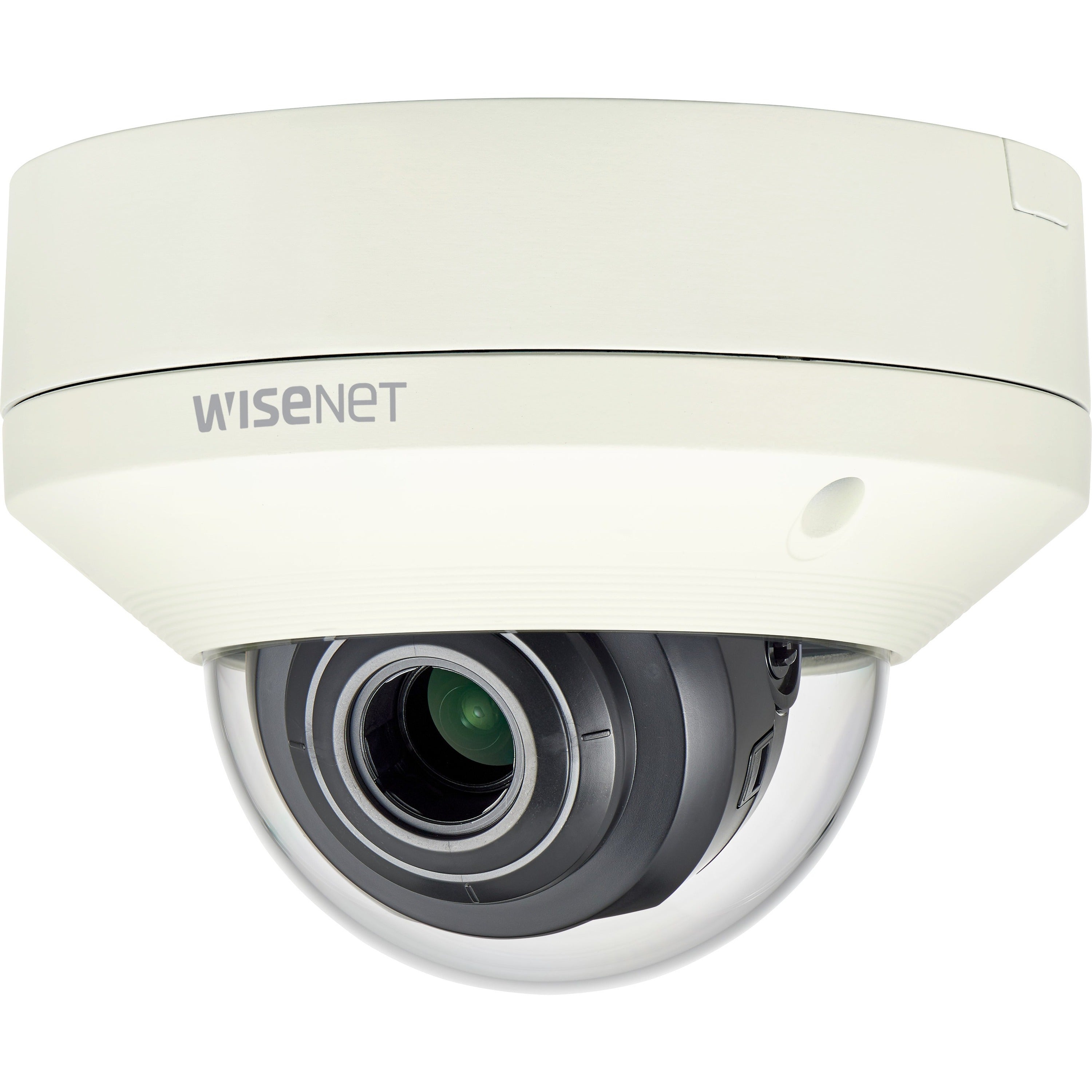 HANWHA Wisenet XNV-L6080 2 Megapixel Outdoor Full HD Network Camera - Color, Monochrome - Dome - Ivory, 10 mm, IK10, White, Wired