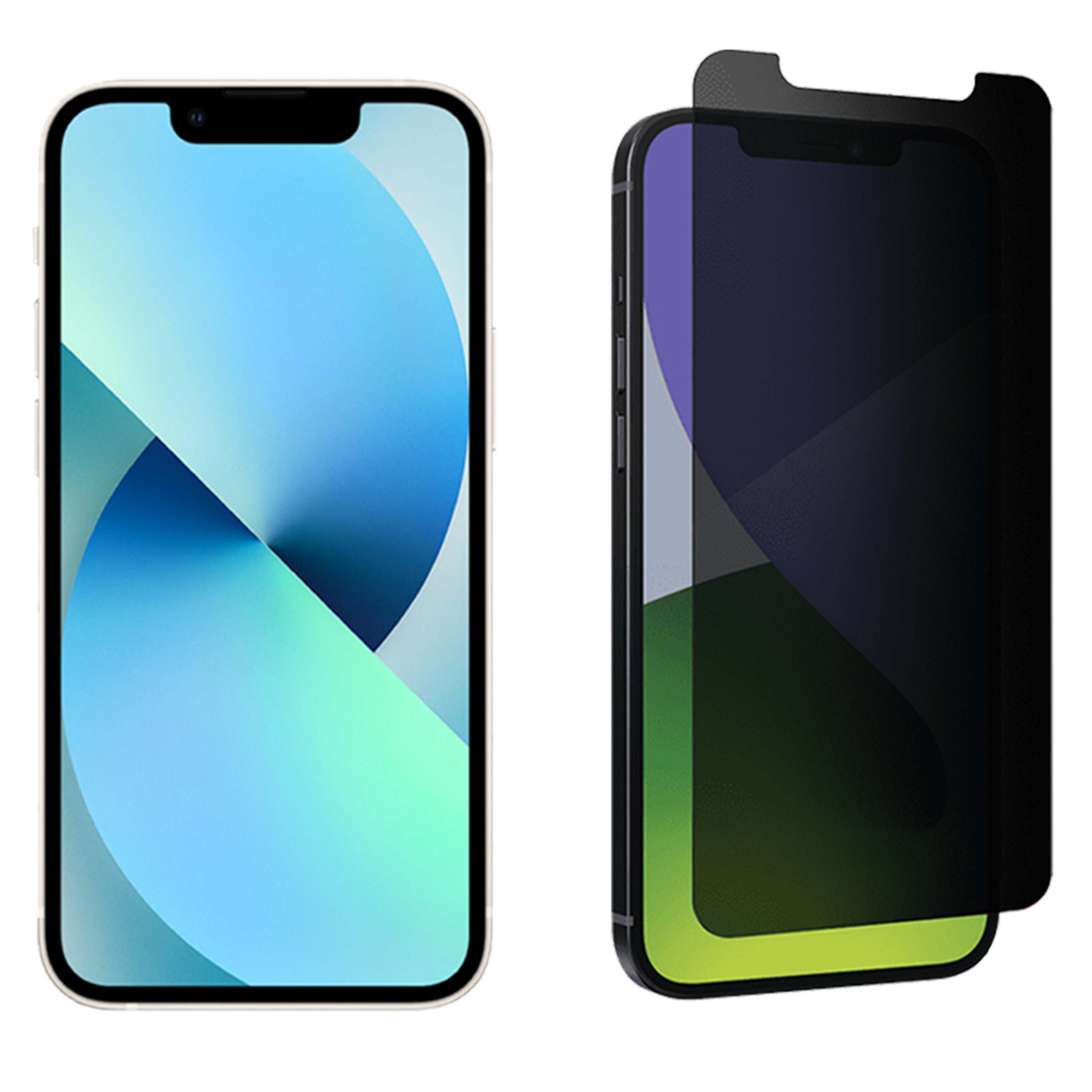 Cellhelmet - Privacy Tempered Glass Screen Protector For Apple Iphone 14 / 13 / 13 Pro - Privacy