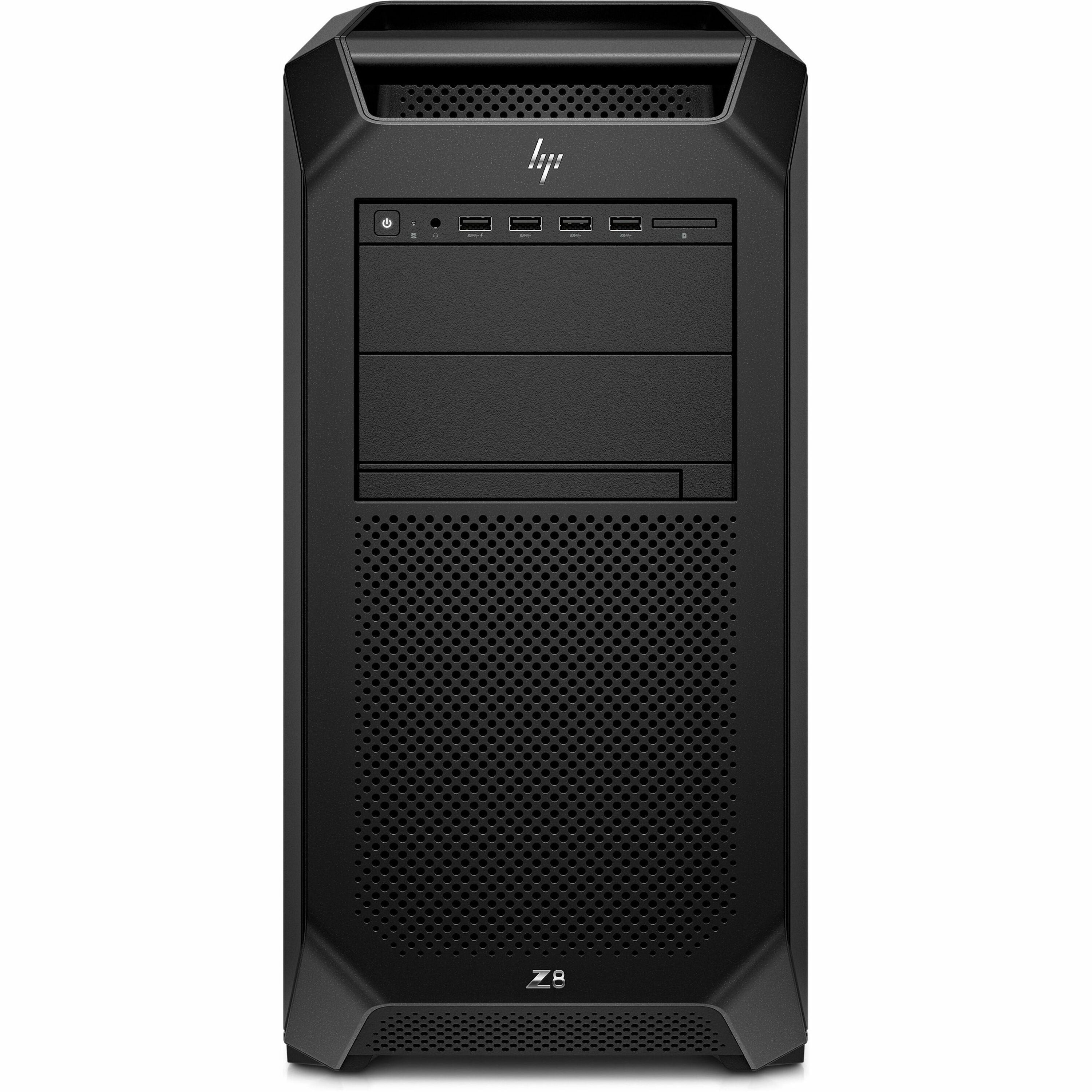 HP Z8 G5 Workstation - Intel Xeon Silver 4514Y - 64 GB - 512 GB SSD - Tower - Black