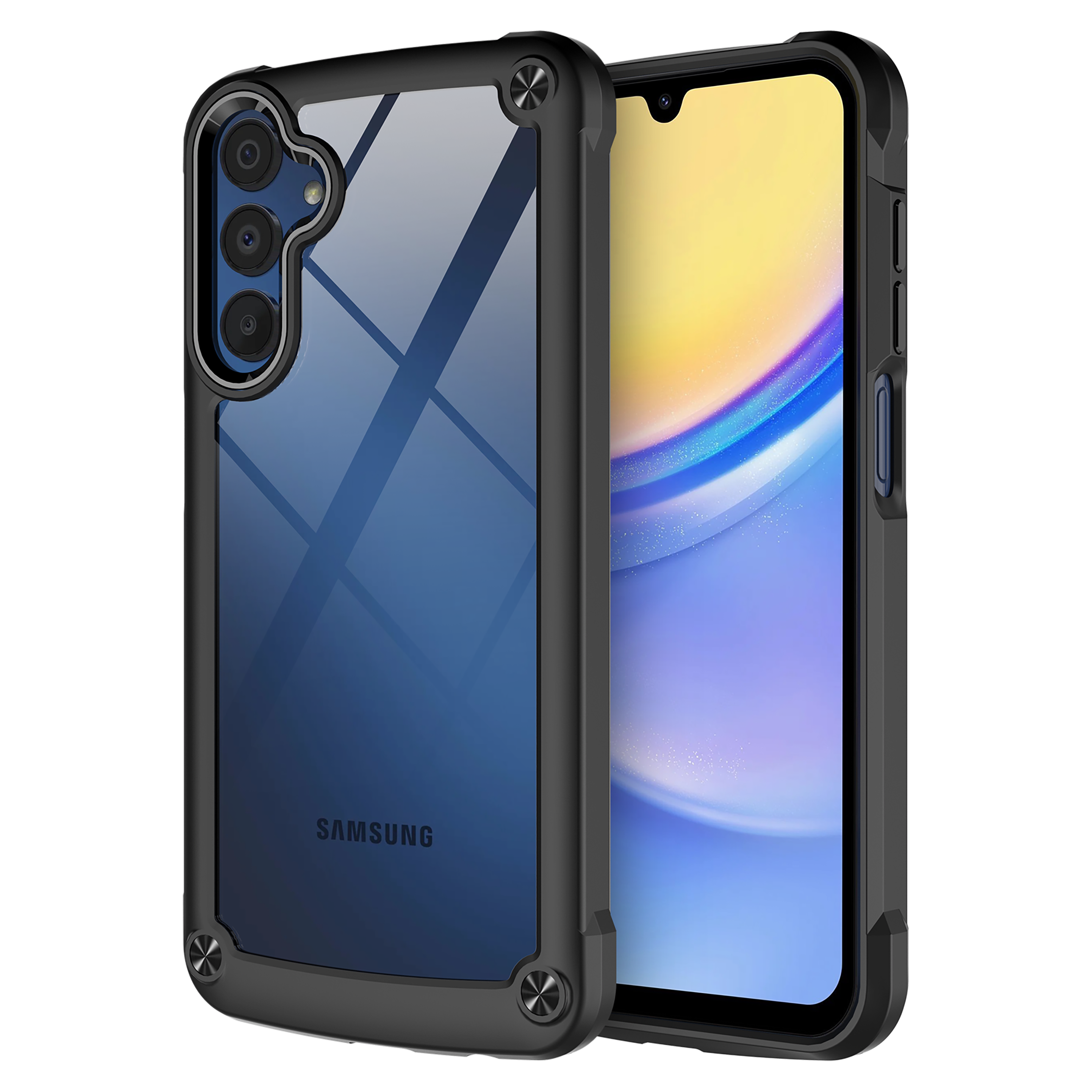 Ampd - Durabump Case For Samsung Galaxy A15 5g - Black