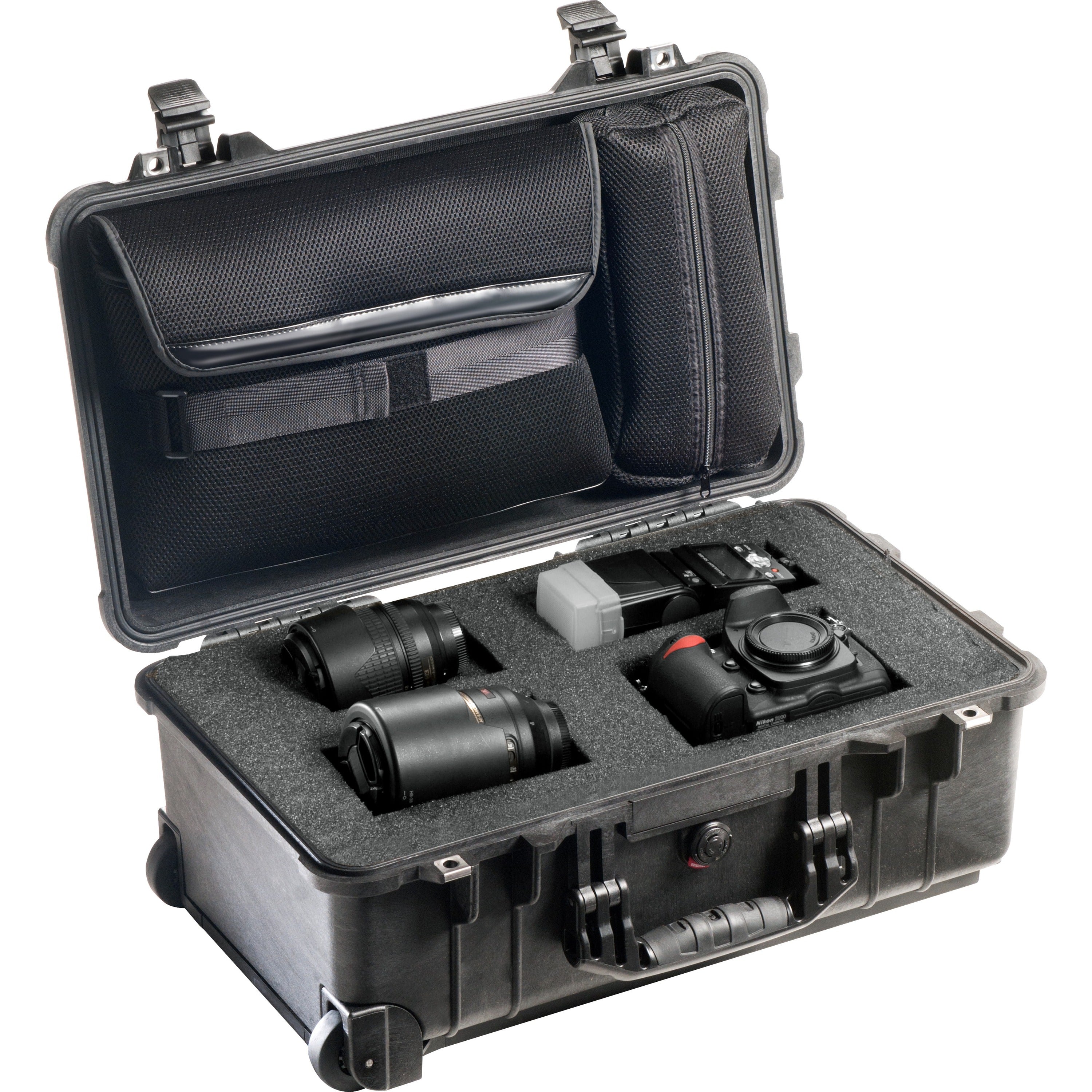 Pelican 1510LFC Case (1510LOC with Foam in the Base)