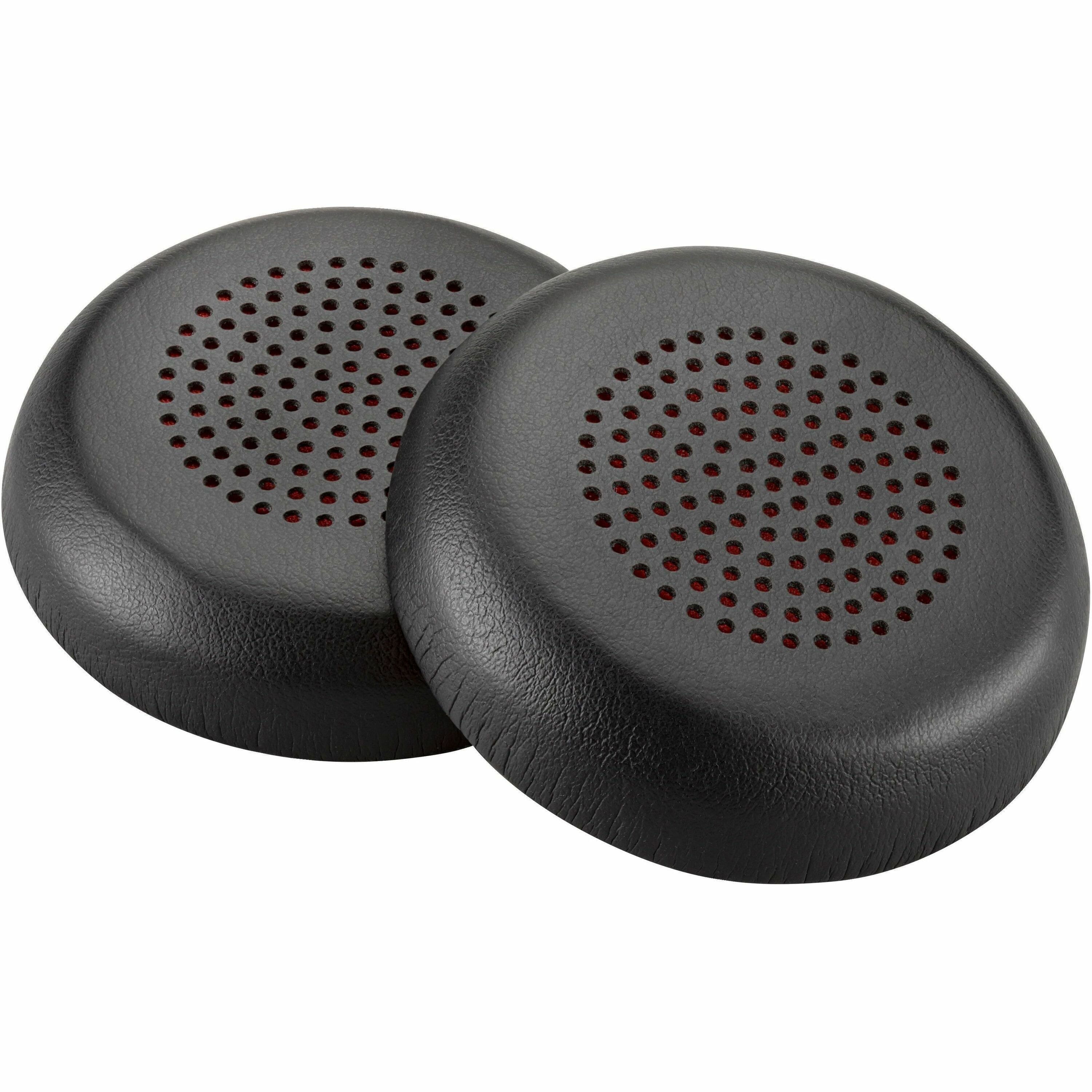 HP Poly Ear Cushion - Synthetic Leather - 2 / Pack, 783R8AA, Wireless