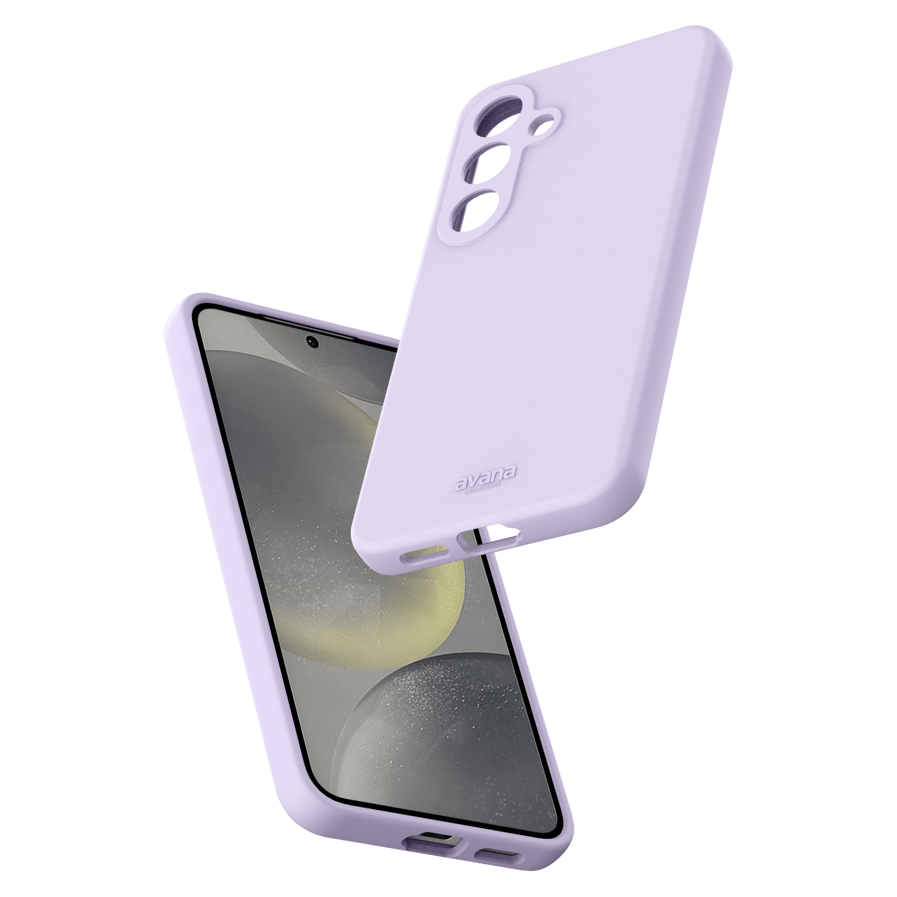 Avana - Velvet Magsafe Case For Samsung Galaxy S25 Plus - Lavender