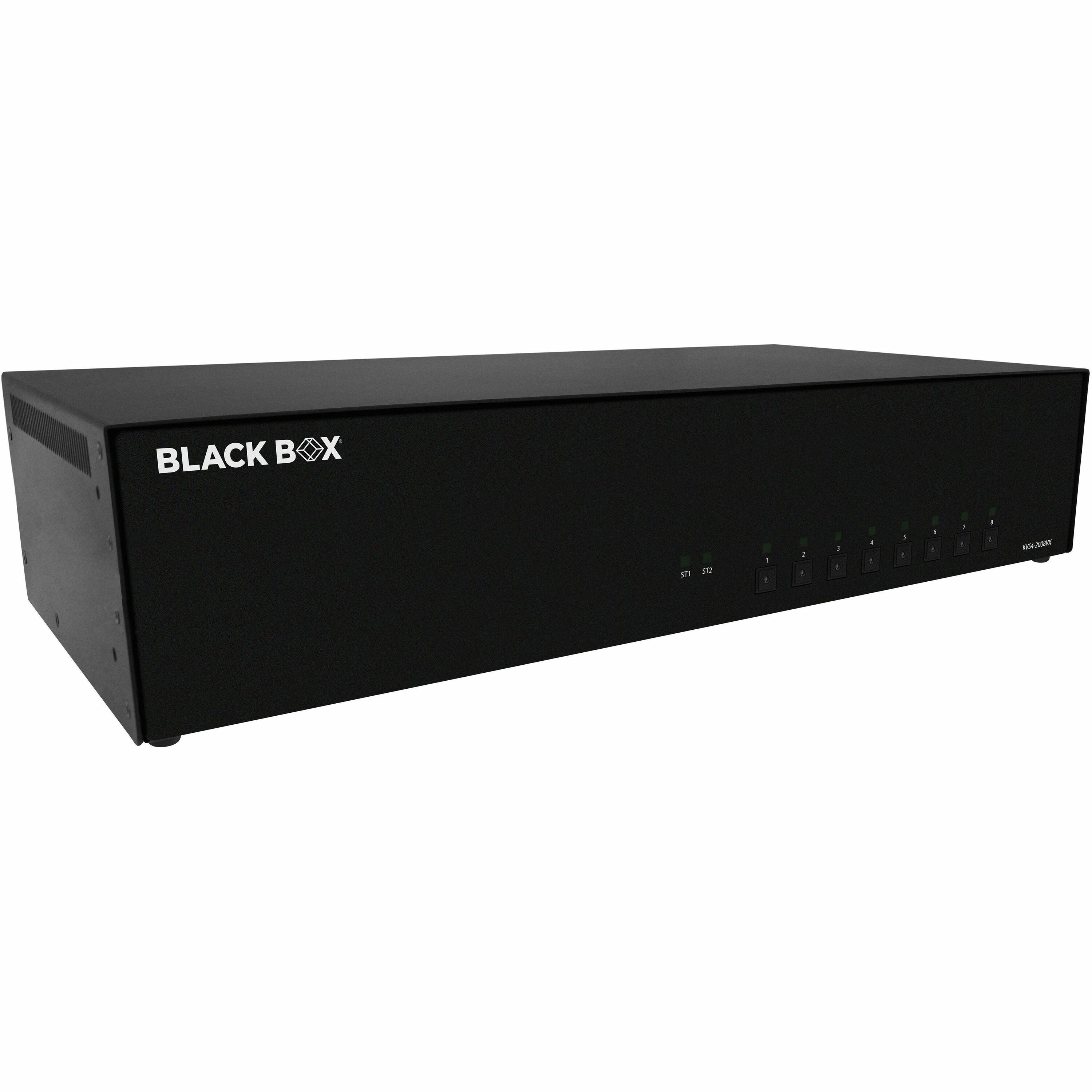 Black Box Secure NIAP 4.0 Certified KVM Switch - DisplayPort