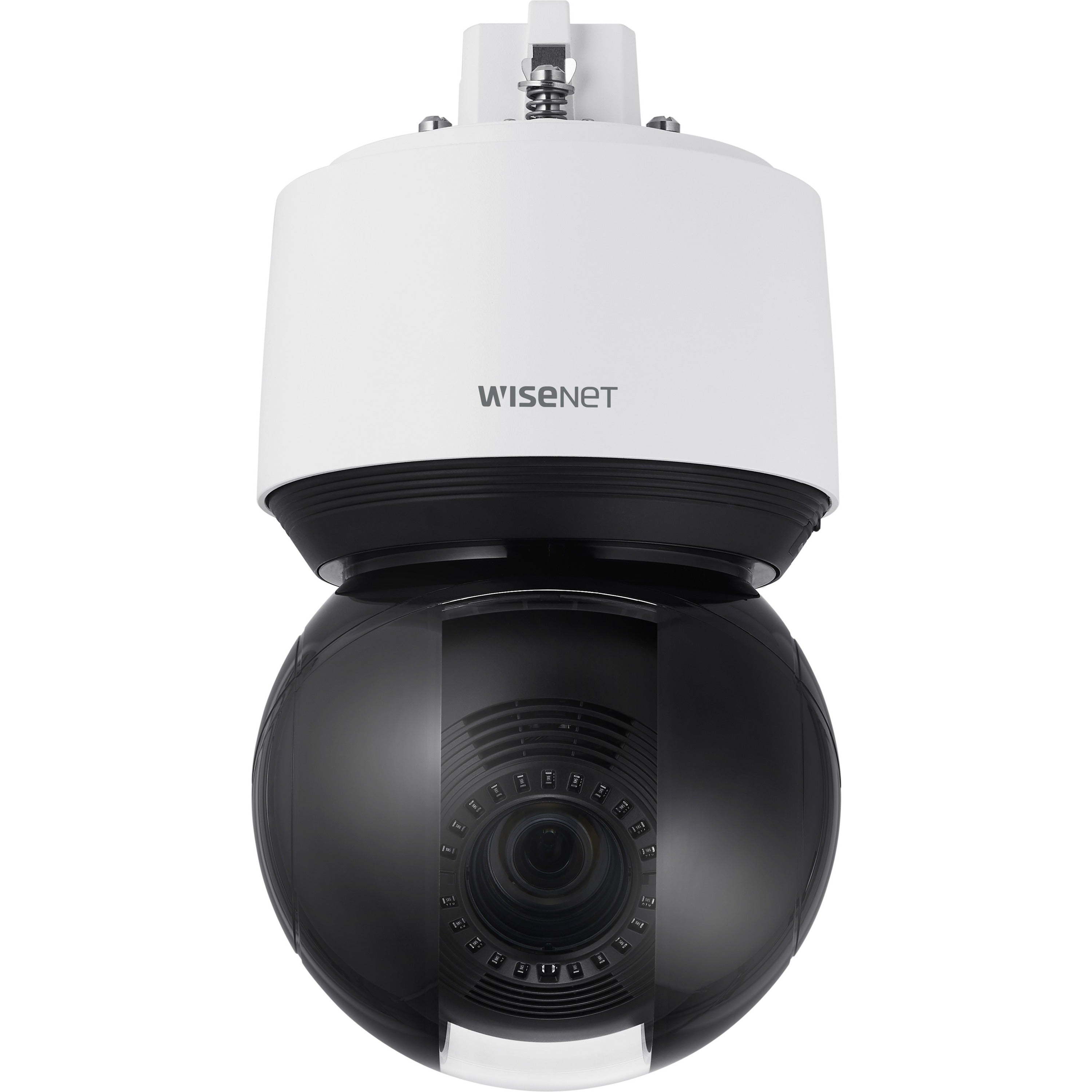 Hanwha Wisenet XNP-8250R 6 Megapixel Indoor/Outdoor Network Camera - Color - Dome - White, Black