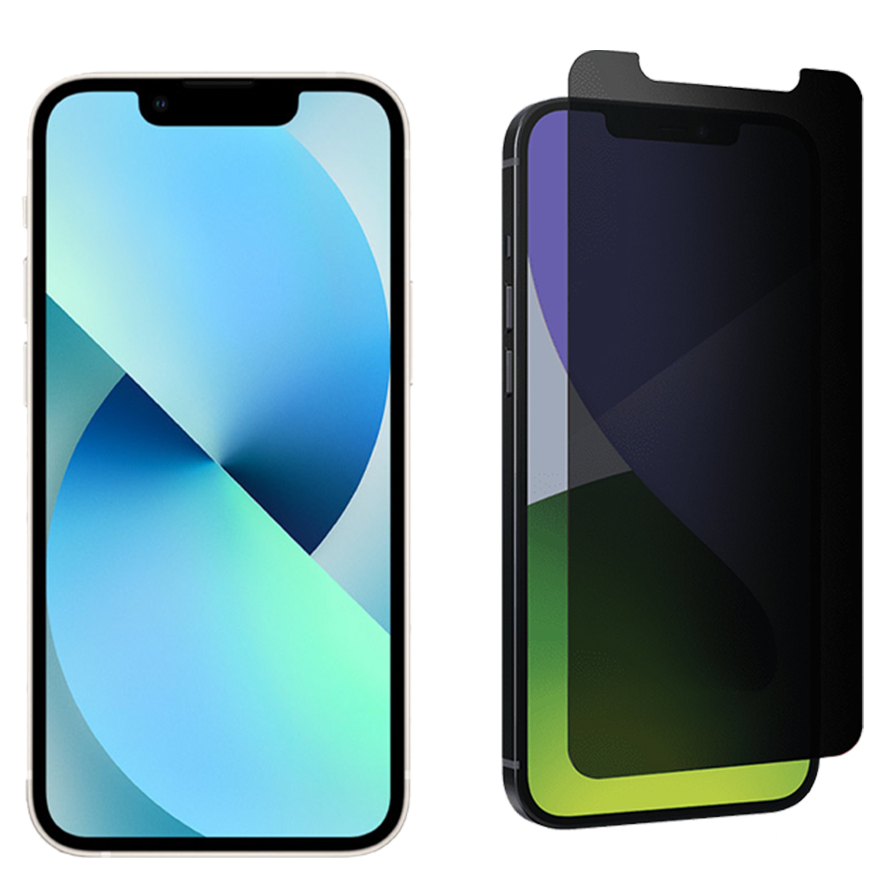 Cellhelmet - Privacy Tempered Glass Screen Protector For Apple Iphone 13 Mini - Privacy