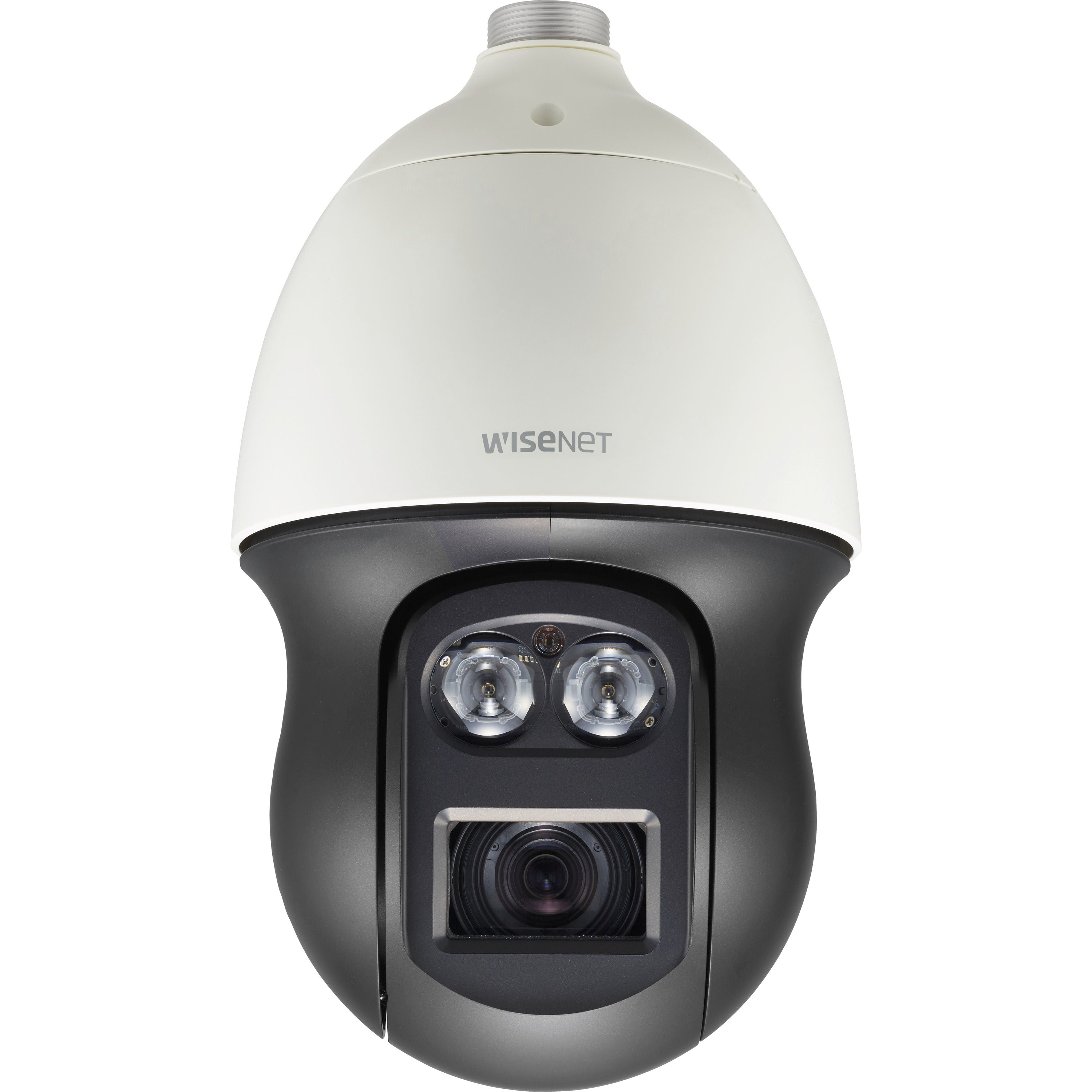 Hanwha Wisenet XNP-6550RH 2 Megapixel Outdoor Full HD Network Camera - Color - Dome - Black, Ivory