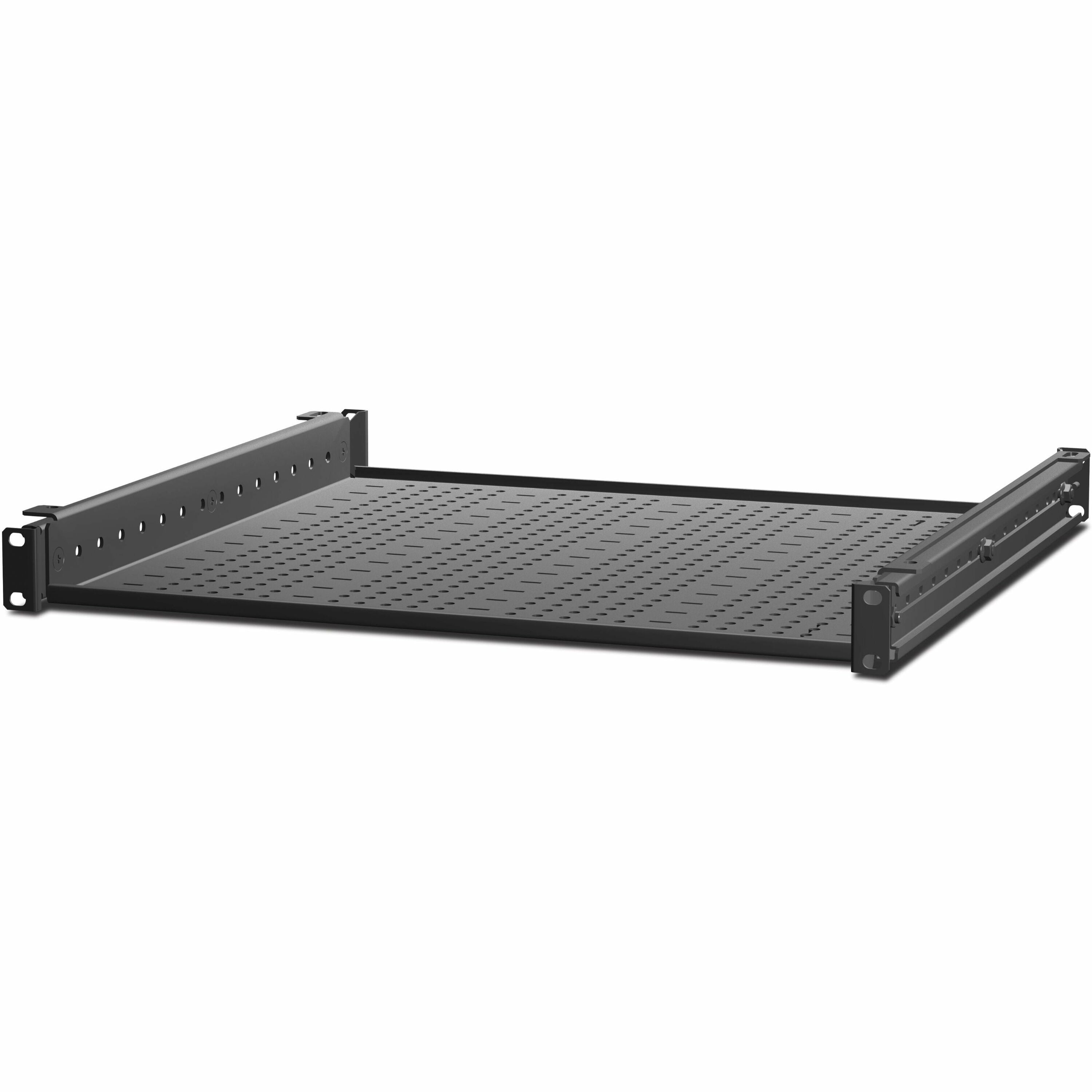 Schneider Adjustable Shelf 250lbs 16"-24" Deep Black, 19 in, AR8125