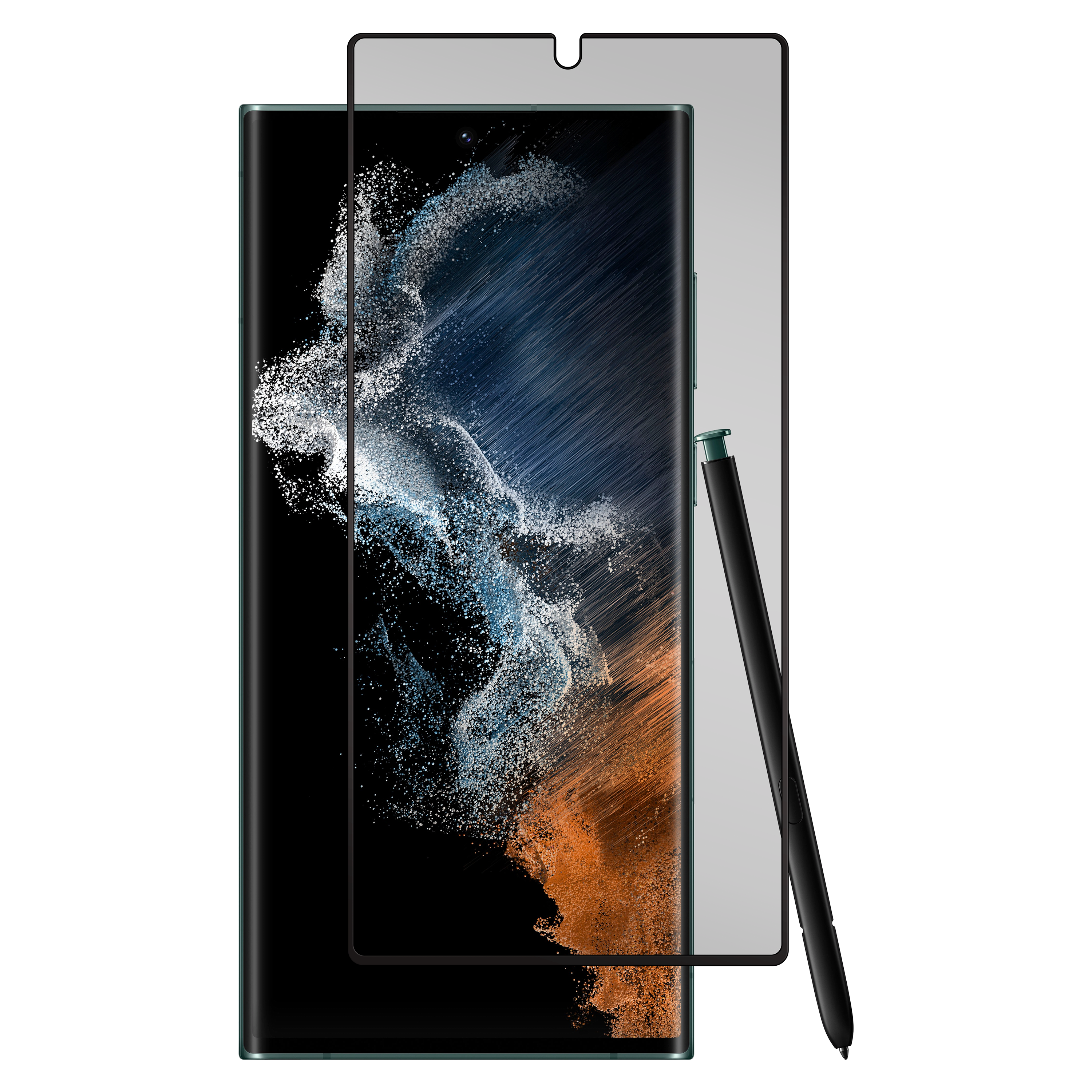 Gadget Guard - Flex Antimicrobial Screen Protector For Samsung Galaxy S22 Ultra - Clear