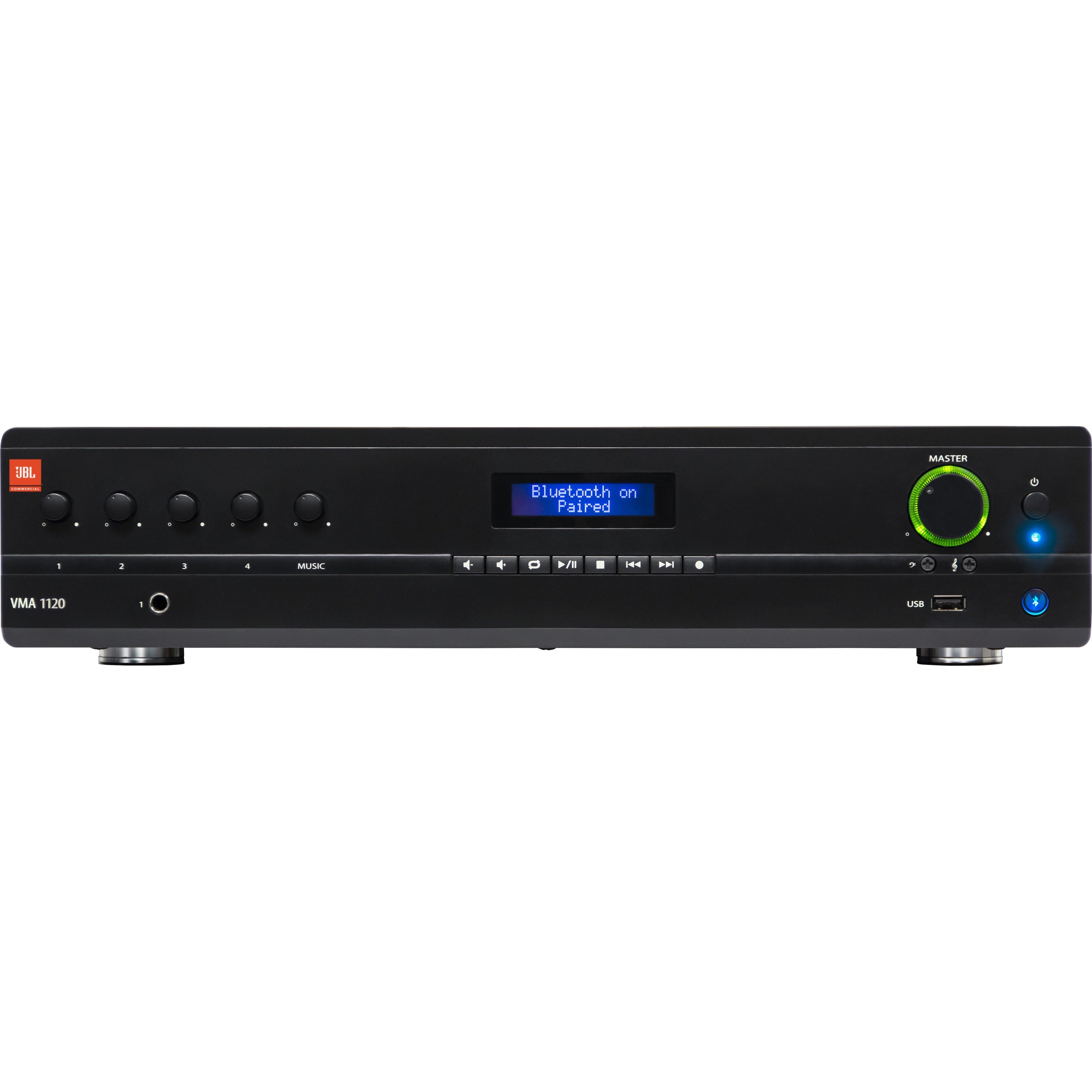 Harman JBL Commercial VMA1120 Amplifier - 120 W RMS - 1 Channel - Black