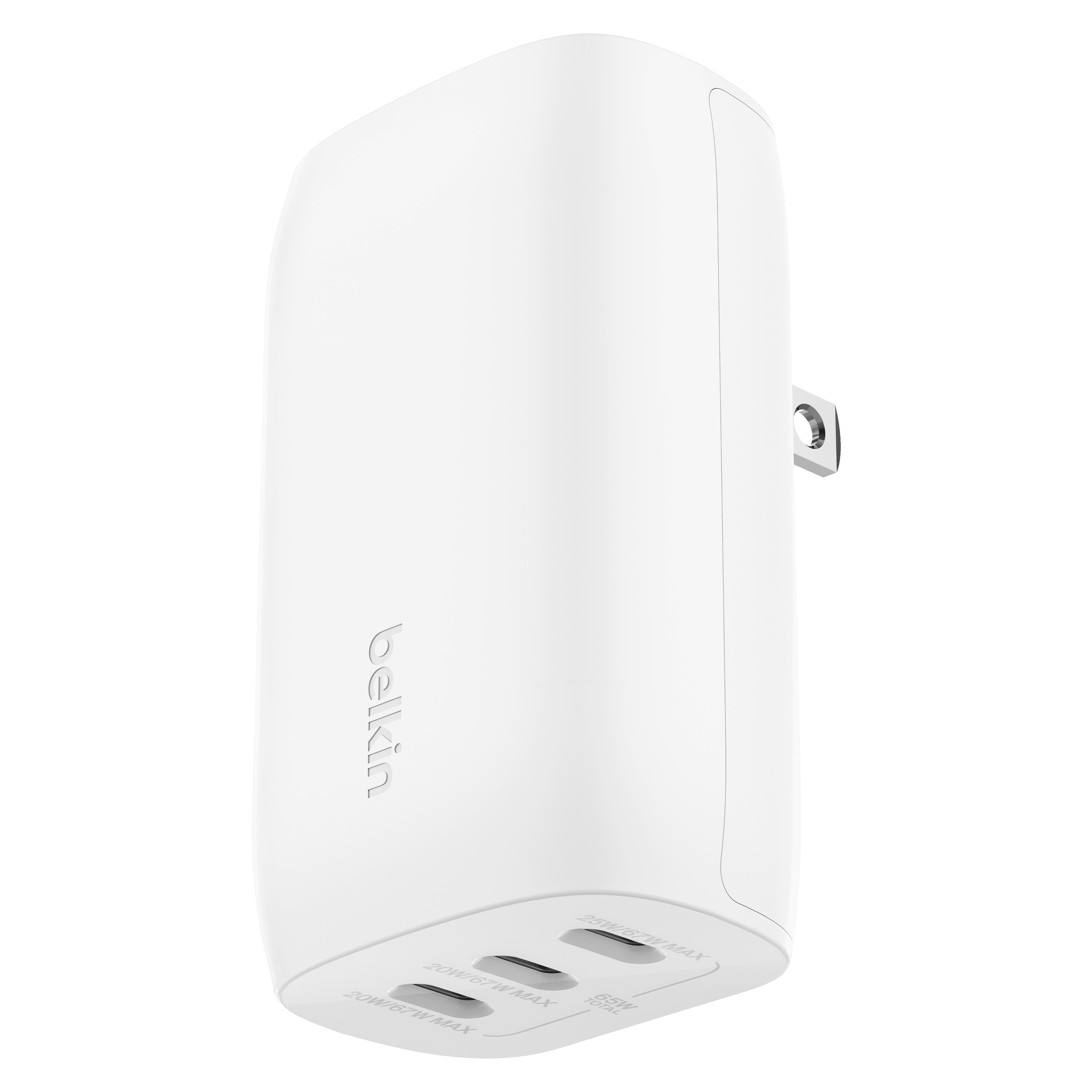 Belkin - 67w Usb C Pd Wall Charger With Pps - White