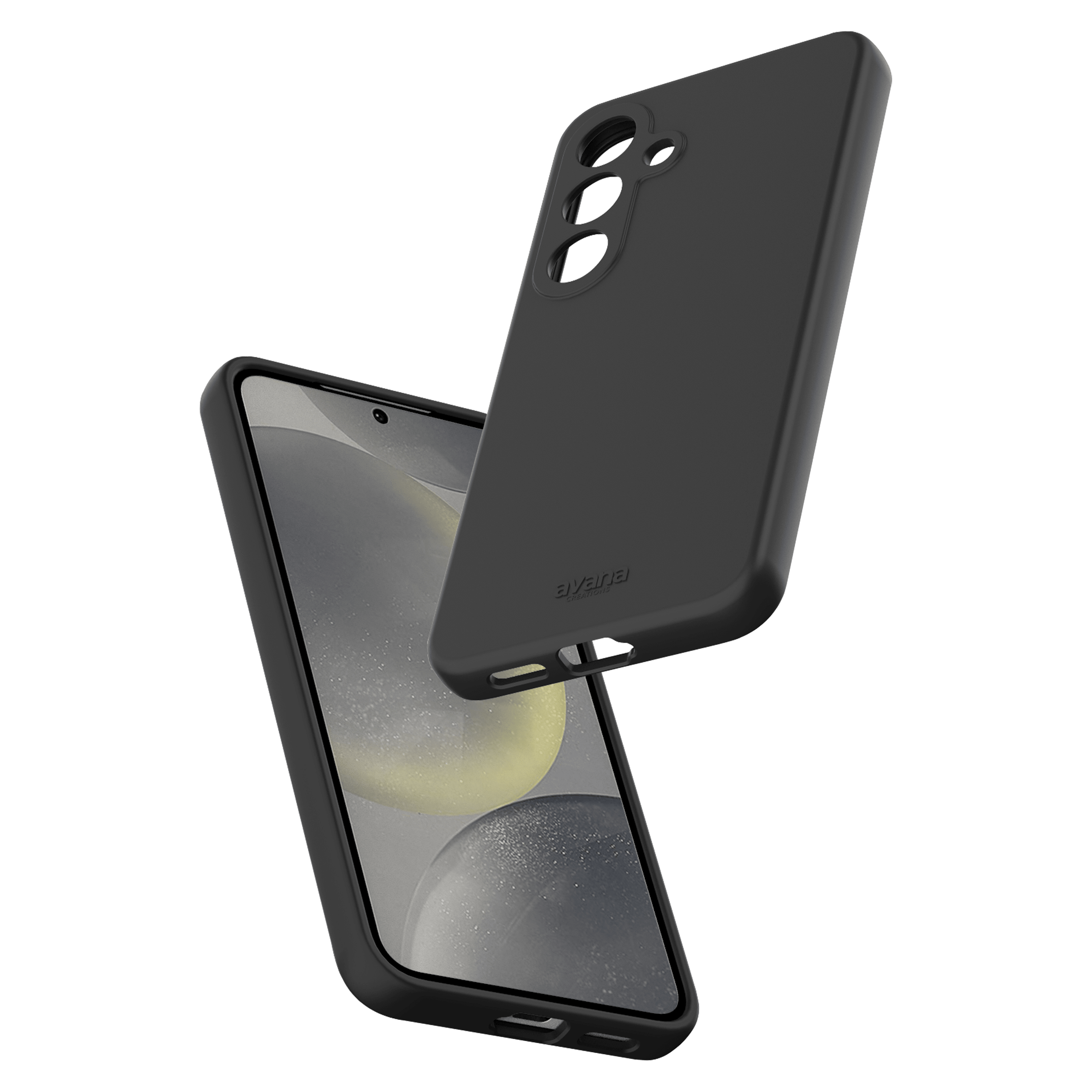 Avana - Velvet Magsafe Case For Samsung Galaxy S25 Plus - Ash