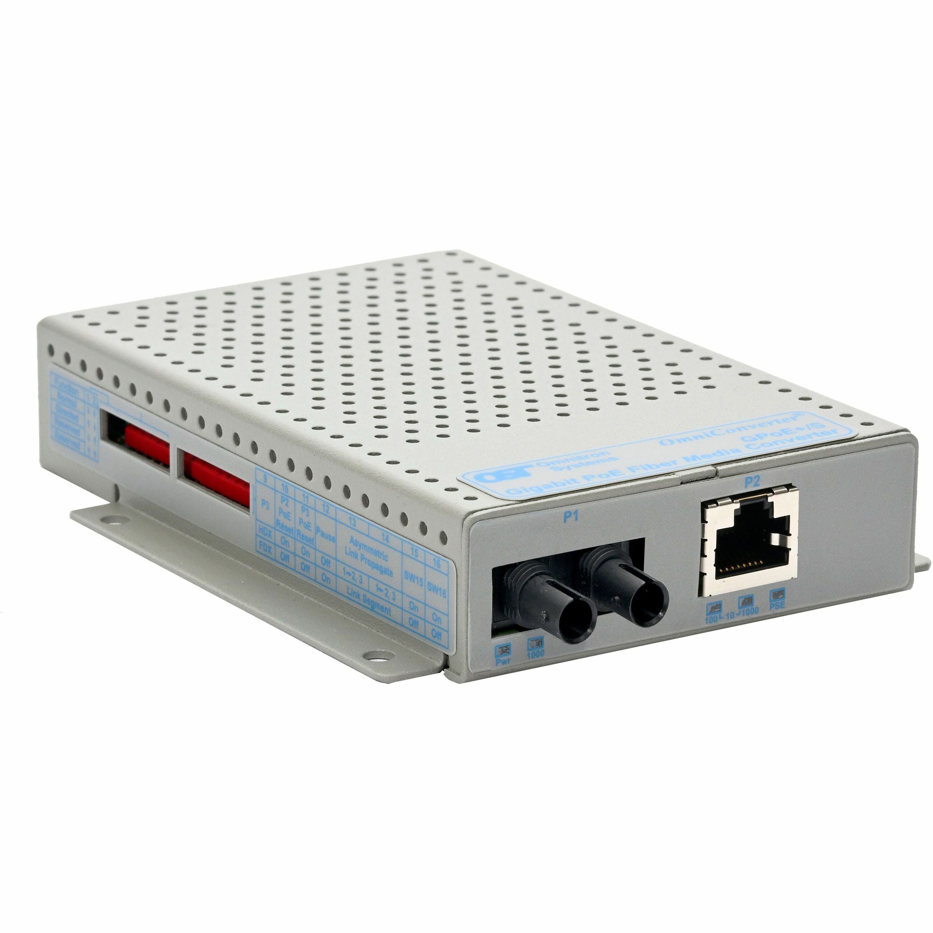 omniconverter-10-100-1000-poe-gigabit-ethernet-fiber-media-converter-switch-rj45-st-single-mode-12km-wide-temp
