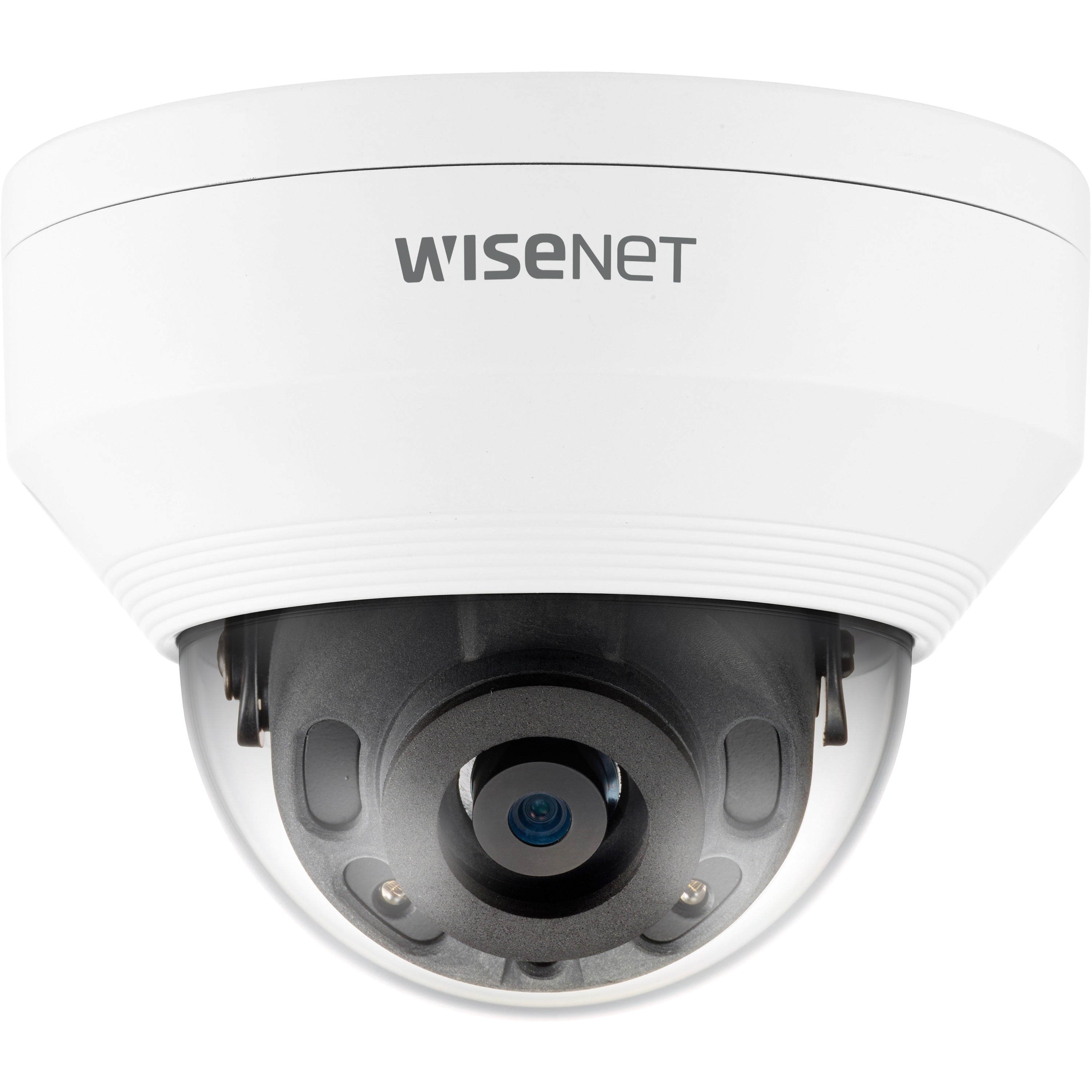 HANWHA Wisenet QNV-8020R 5 Megapixel Network Camera - Dome - White, 4 mm, IK10, Wired