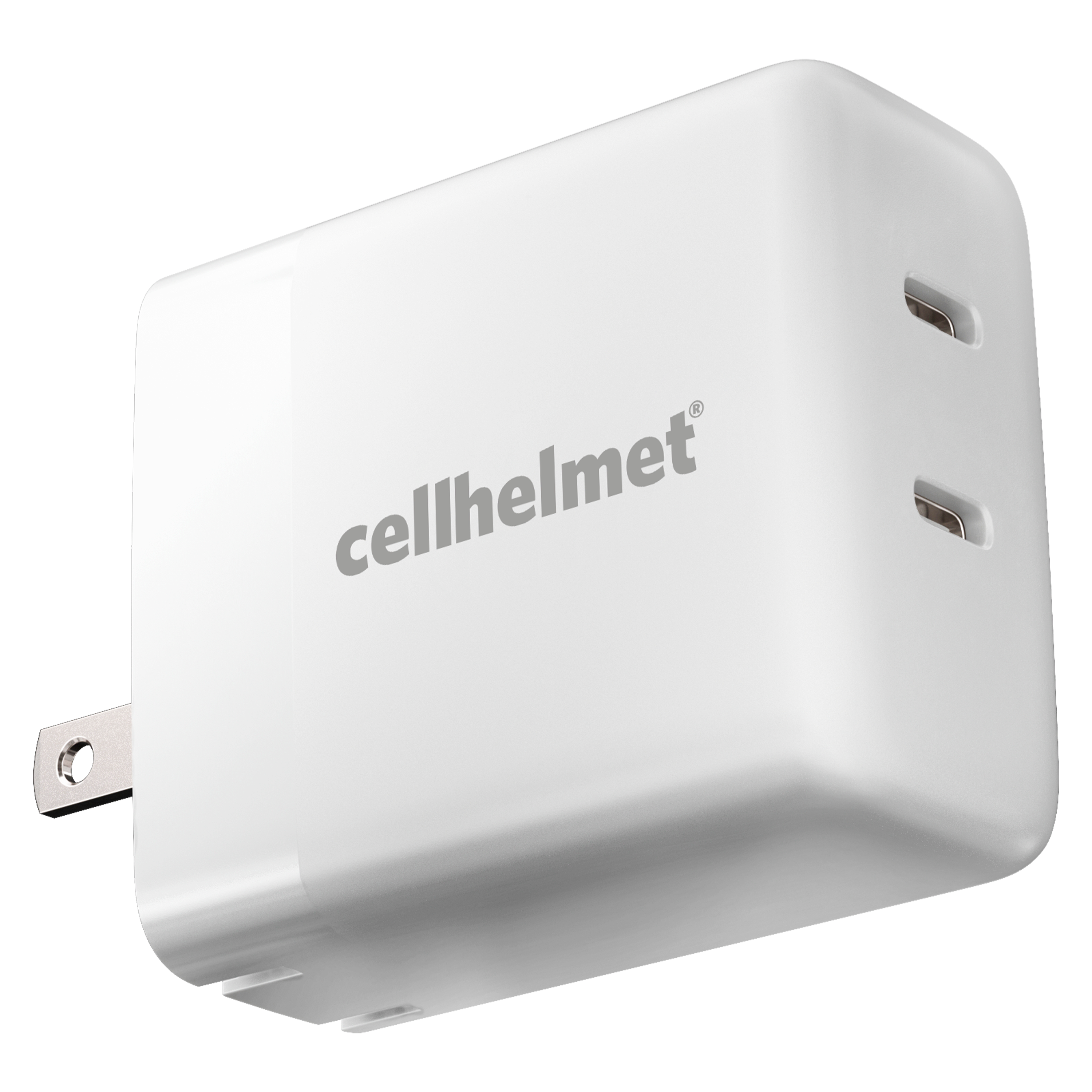 Cellhelmet - Usb C Dual Wall Charger 20w Pd - White