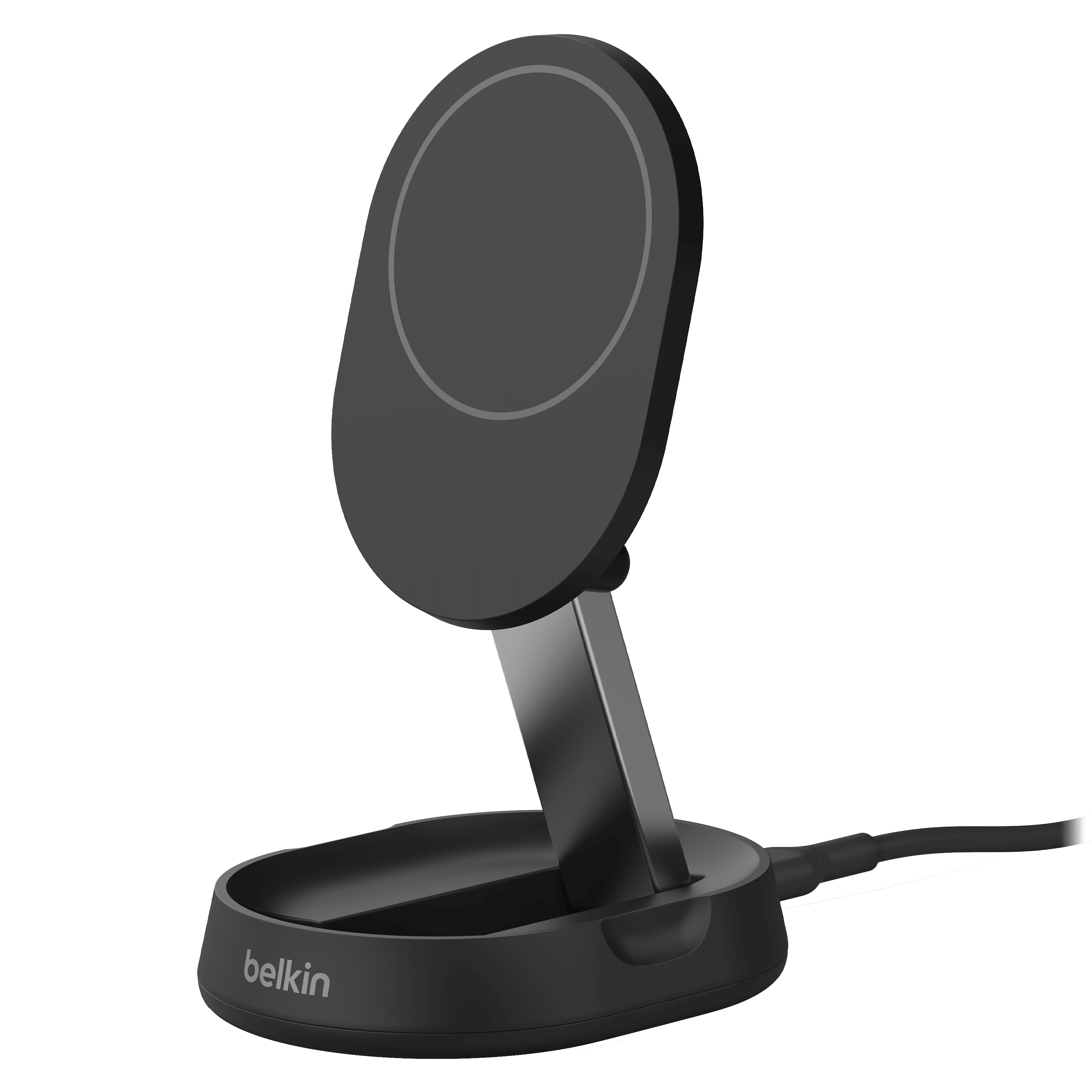 Belkin - Boost Charge Pro Convertible Magnetic Wireless Charging Stand With Qi2 15w - Black