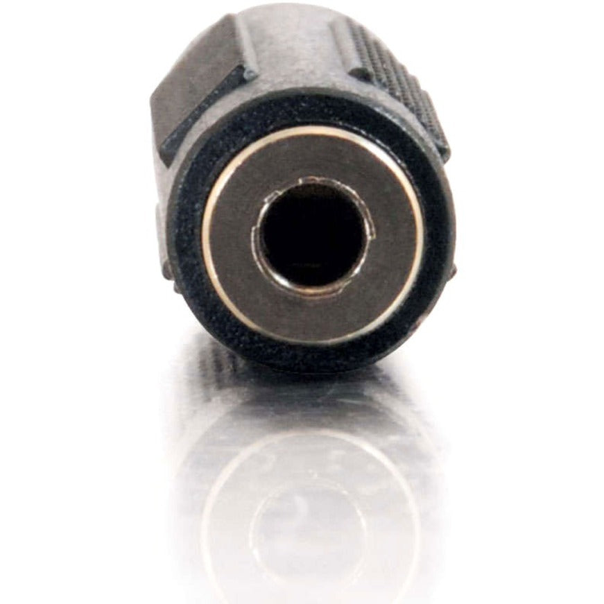 C2G 3.5mm F/F Stereo Coupler, 0.32 oz, Black