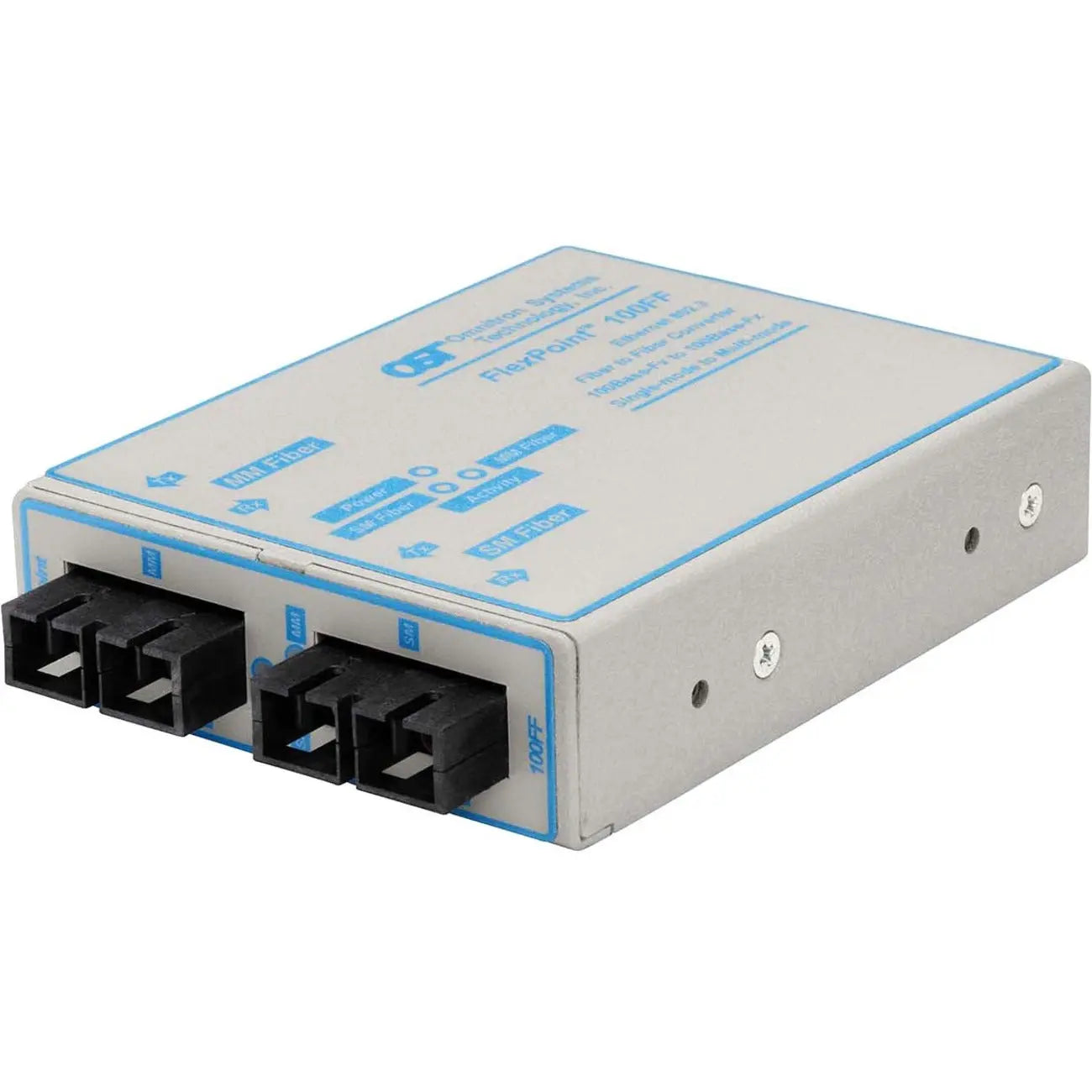 flexpoint-100mbps-ethernet-fiber-to-fiber-media-converter-sc-multimode-5km-to-multimode-5km