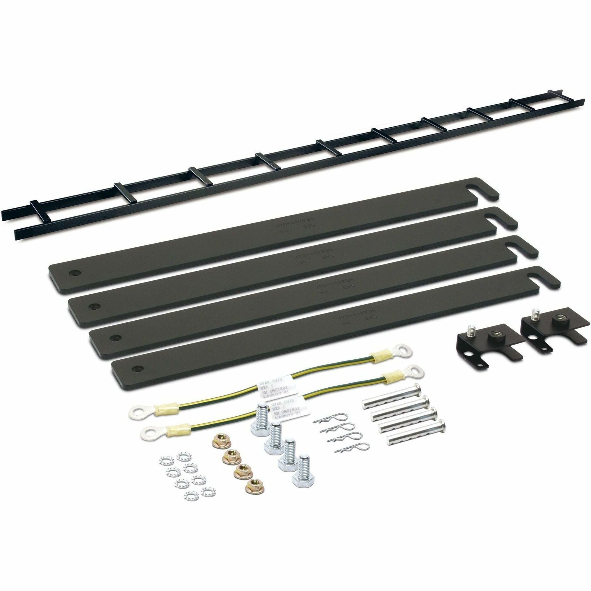 Schneider APC NetShelter Cable Management, Data Cable Ladder, with Ladder Attachment Kit, Black, 152 x 3023 x 51 mm