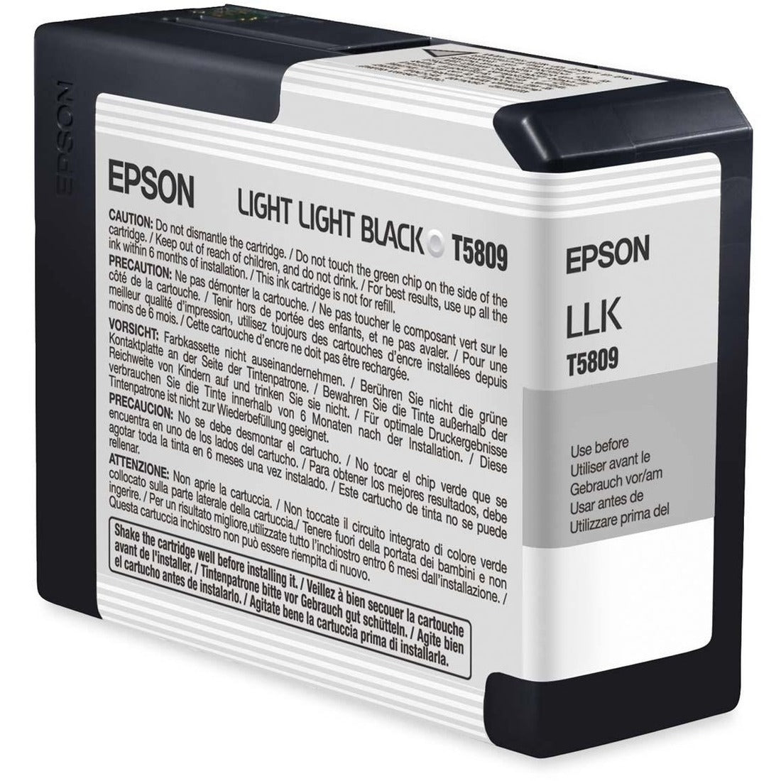 Epson Photo Light Light Black UltraChrome Ink Cartridge 80ml for use with StylusPro 3800 & 3880