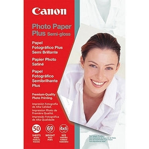 Canon 50SHEETS 4X6IN SEMI-GLOSS PHOTO