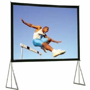 Legrand Da-Lite Fast-Fold Truss Deluxe Screen System, 132 in