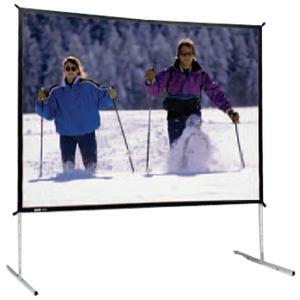 Da-Lite Fast-Fold Deluxe Screen System, 120", 138.4"