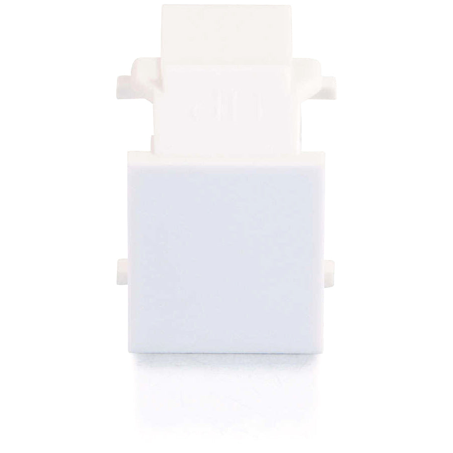 Legrand C2G Snap-In Blank Keystone Insert Module - White
