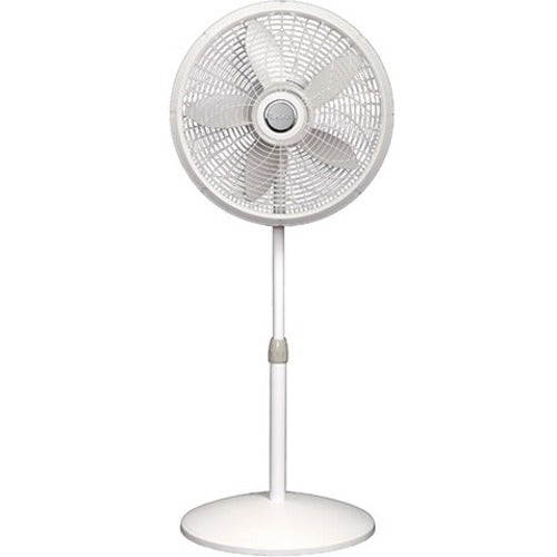Lasko Adjustable Elegance and Performance Pedestal Fan - 5 Blades - 457mm Diameter - 3 Speed - Oscillating, Adjustable Height, Adjustable Tilt Head - 38"