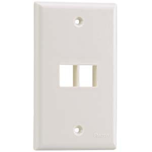 PANDUIT 2 Socket Netkey Faceplate