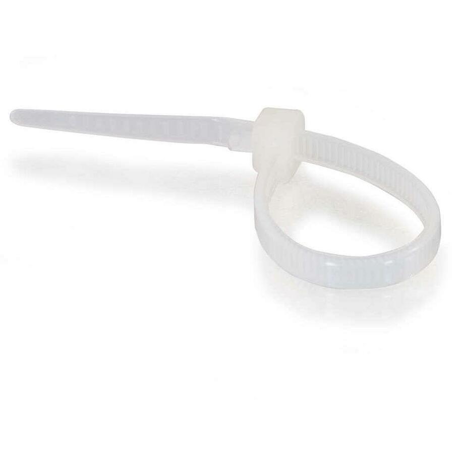 Legrand C2G 4in Cable Ties - White - 100pk
