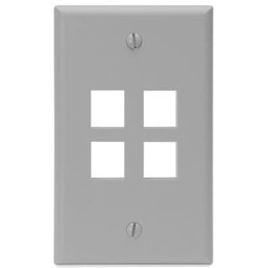 leviton-quickport-4-socket-faceplate