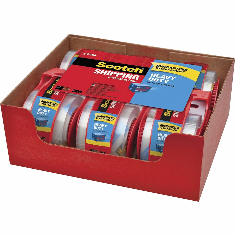 3M Scotch Heavy-Duty Shipping / Packaging Tape, 1.5 in