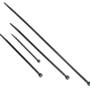 Legrand C2G 7.5in Releasable/Reusable Cable Ties - Black - 50pk