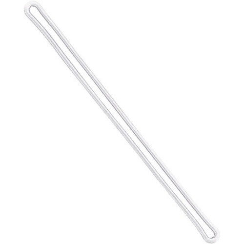 Brady Clear Plastic Loop Straps, 6"