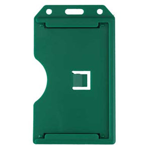 Brady Open Face Card Holder - 2.64" x 3.62" - 100 / Pack - Green