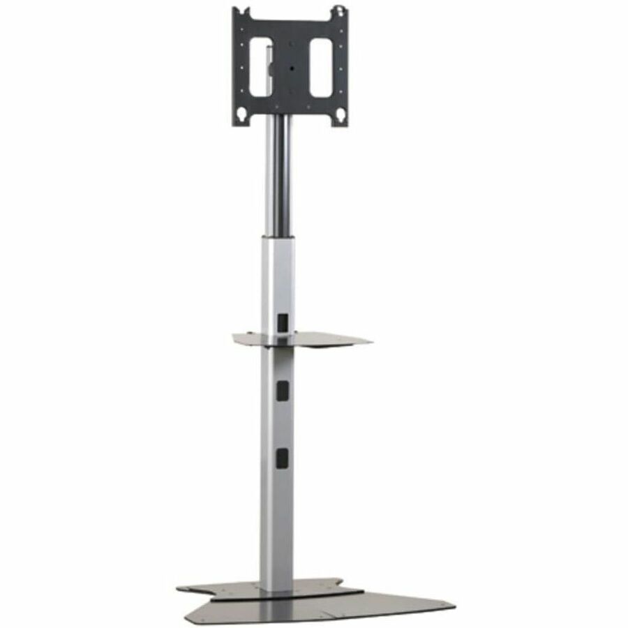 Legrand Chief PF12000S Floor Stand For Flat Panels, 65 in, Silver