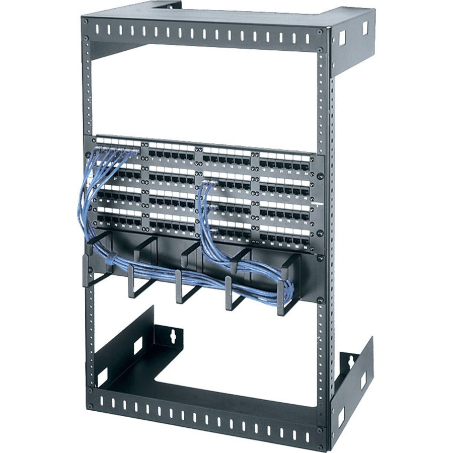 Legrand Middle Atlantic Products Wall-Mount Relay Rack, Black, M1