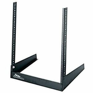 Middle Atlantic DR Series 12RU 2-Post Desktop Rack Rail - 11.5in Depth, 19.3in Width