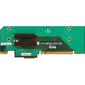 Supermicro RSC-R2UU-2E8 UIO Riser Card - 2 x PCI Express x8 - Universal I/O - 1U Chasis