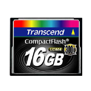 Transcend 16GB CompactFlash (CF) Card - 300x