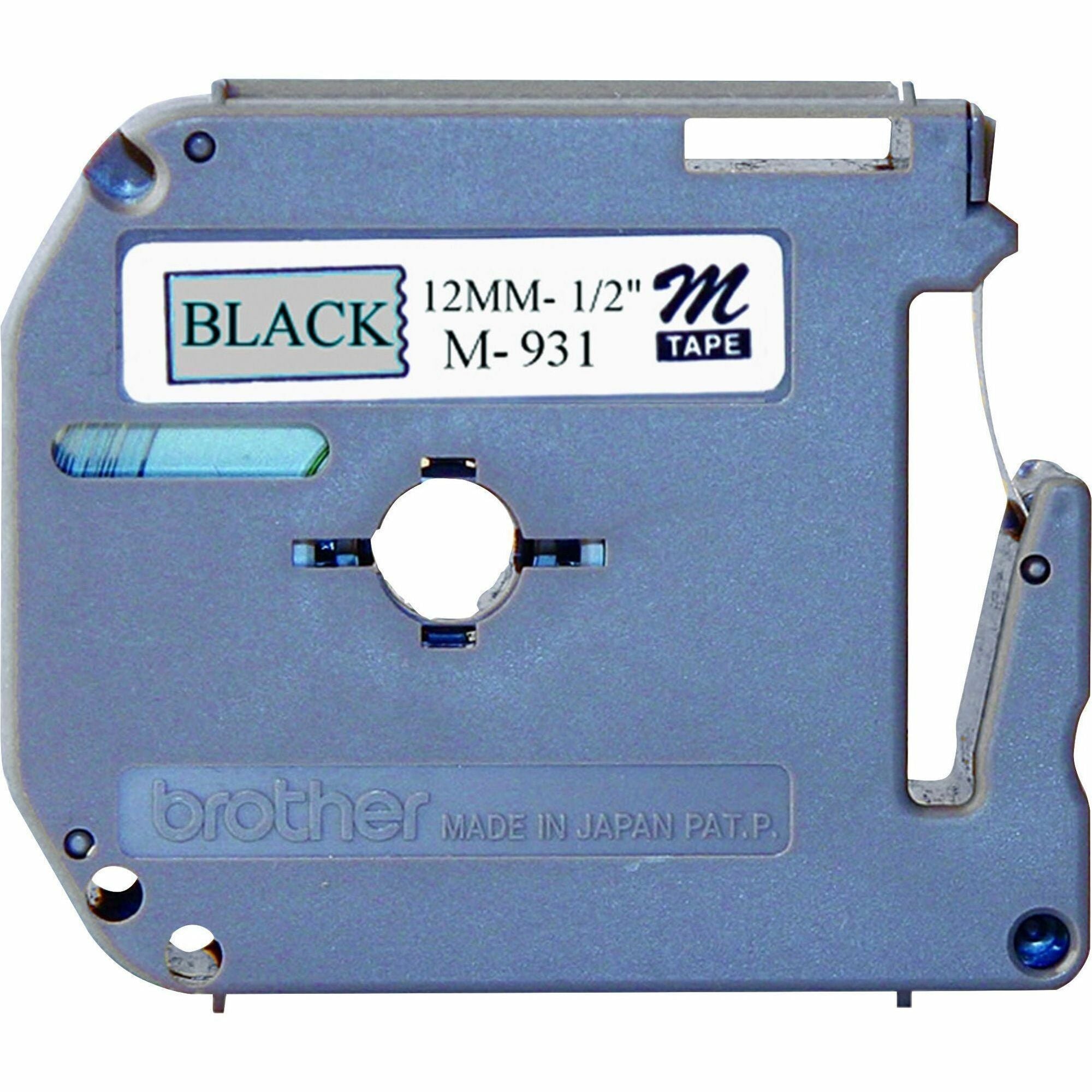 Brother P-touch P-touch Nonlaminated M Series Tape Cartridge, 2 in, M931, Silver